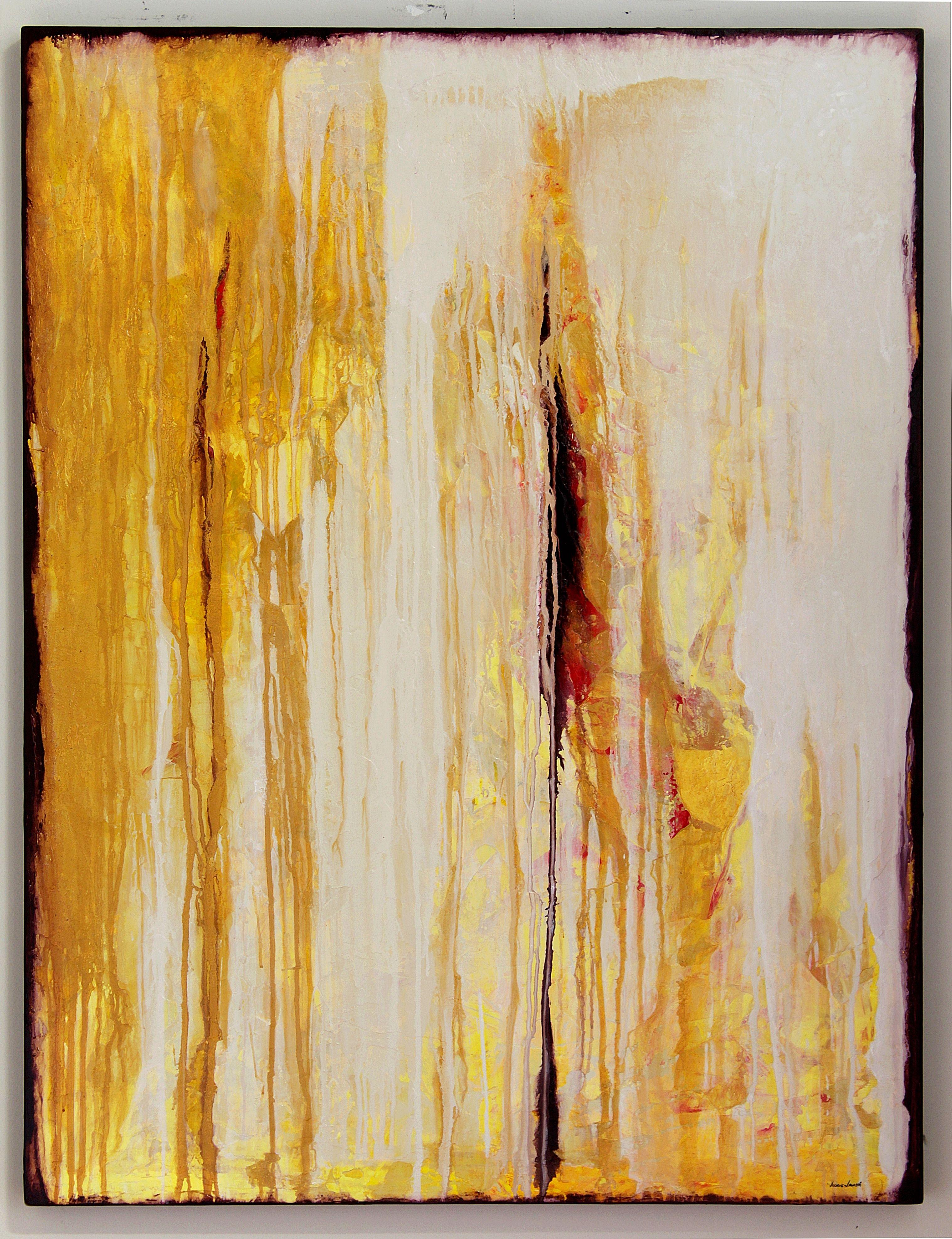 Reflection No.5, Painting, Acrylic on Wood Panel 1