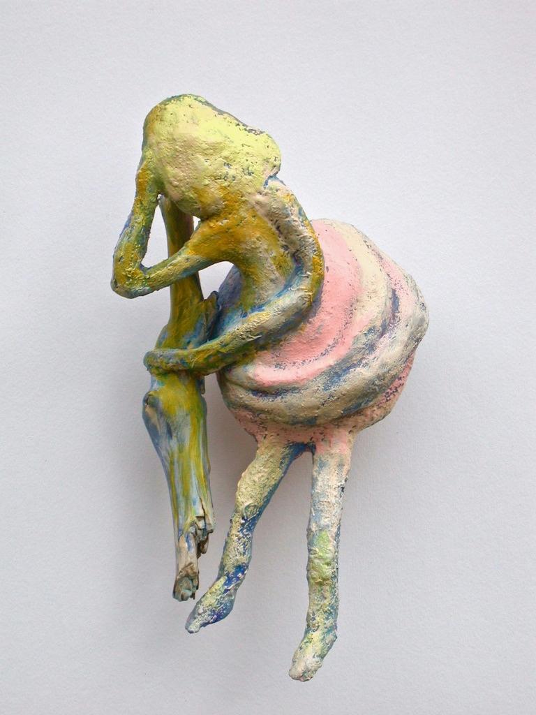 In a Dark Wood - Sculpture by Jackie Shatz