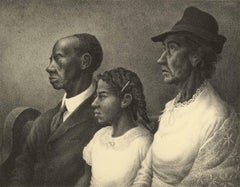 The Matthew W. Johnston Family (a Black family worshipping together)