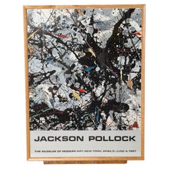 Jackson Pollock Poster MOMA, 1967