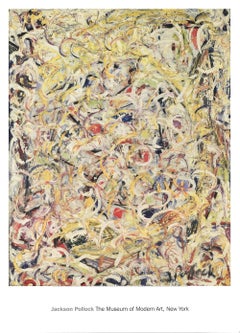 2012 Jackson Pollock 'Shimmering Substance' Abstract USA Offset Lithograph