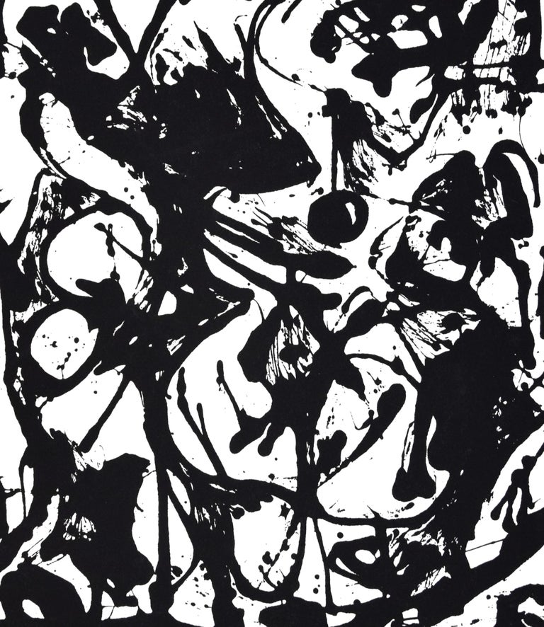 Untitled No. 6 - original screenprint by Jackson Pollock - 1951/64 For Sale 1