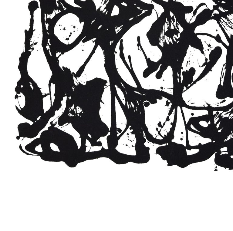 Untitled No. 6 - original screenprint by Jackson Pollock - 1951/64 For Sale 2