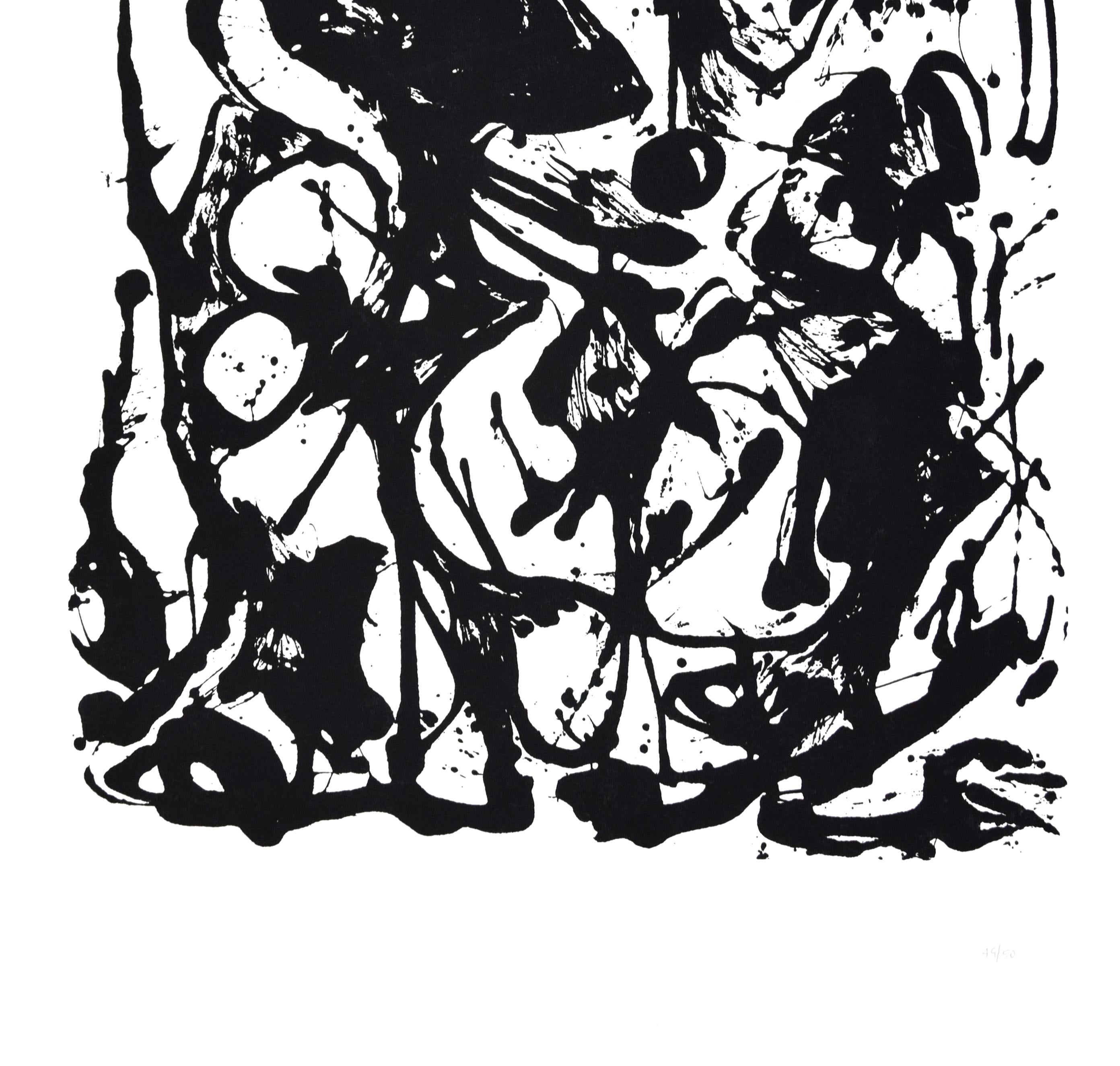 Untitled No. 6 - Screenprint by Jackson Pollock - 1951/64 1
