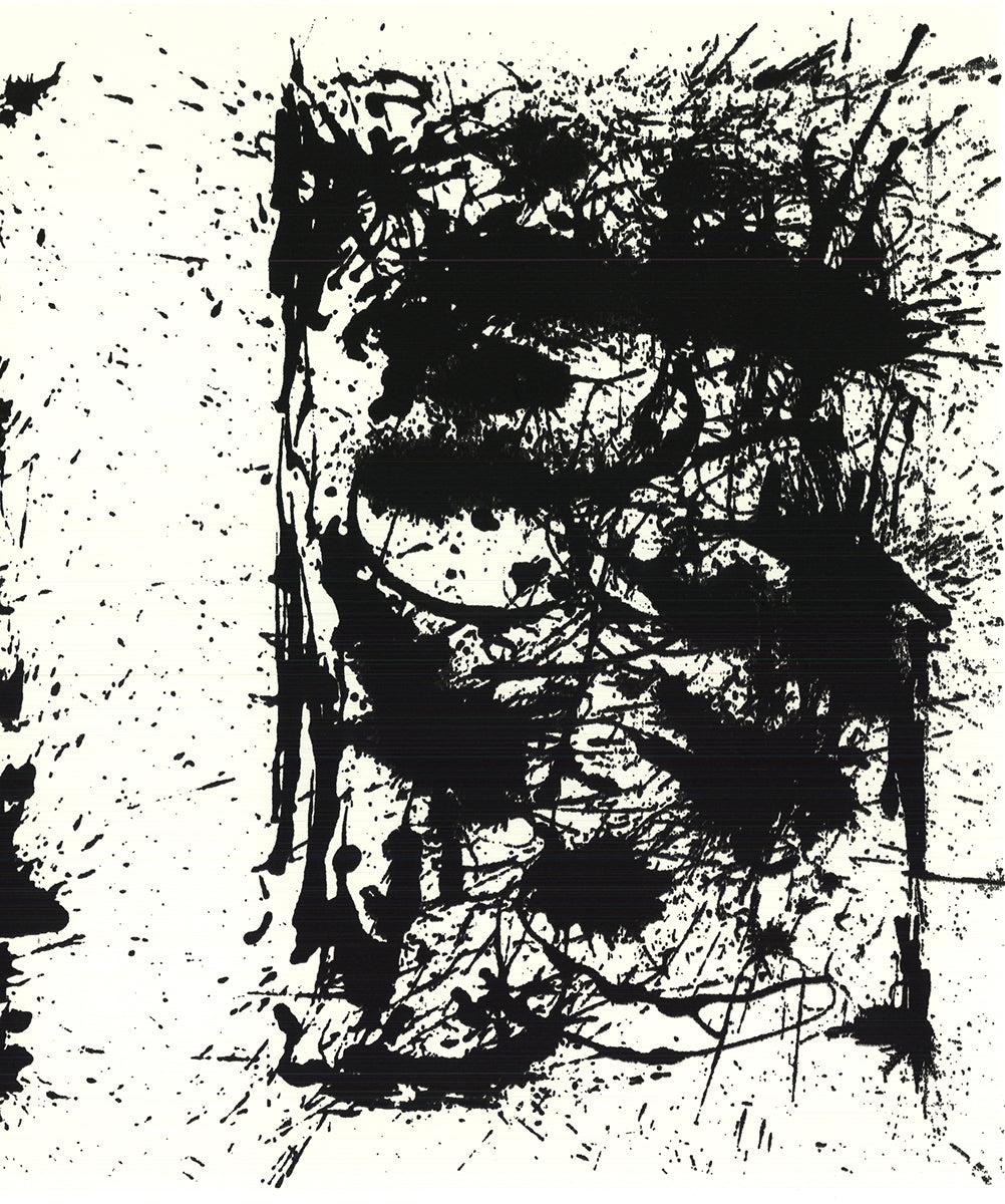 Jackson Pollock 'Blanco y Negro Polyptich' 2004- Serigrafía Vintage en venta 1