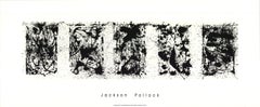 Jackson Pollock „Schwarz-Weißer Polyptich“ 2004- Serigrafie