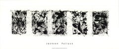 Jackson Pollock 'Blanco y Negro Polyptich' 2004- Serigrafía Vintage