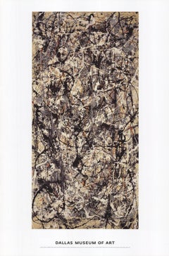 Jackson Pollock 'Cathedral' 2003- Poster
