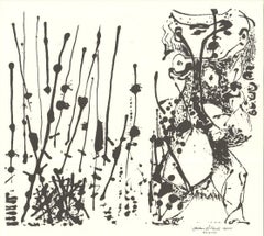 Jackson Pollock 'East Hampton 1946-1956' Lithograph Print, Unframed