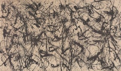 Jackson Pollock Number 32, 1990- Lithographie offset