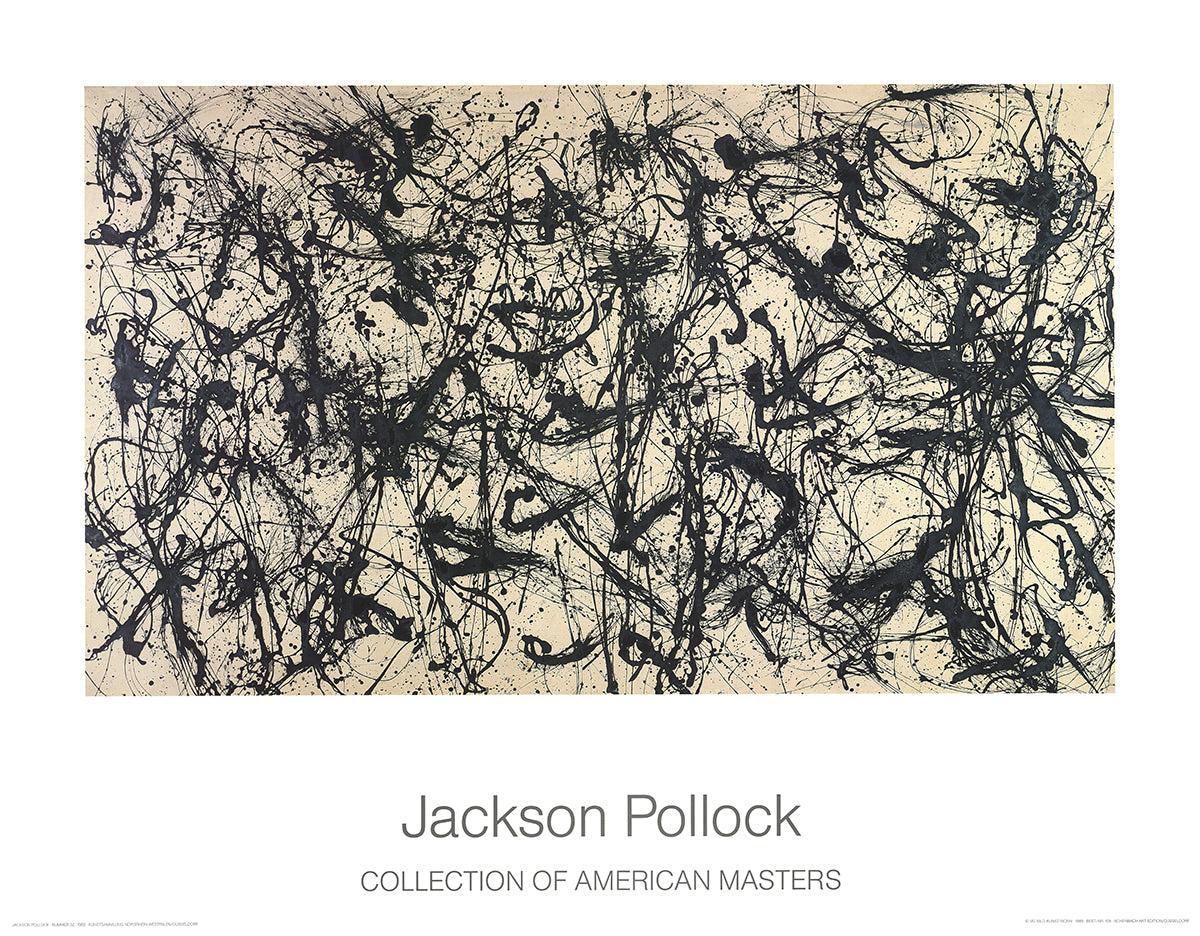 Jackson Pollock Abstract Print – Nummer 32 (1950)
