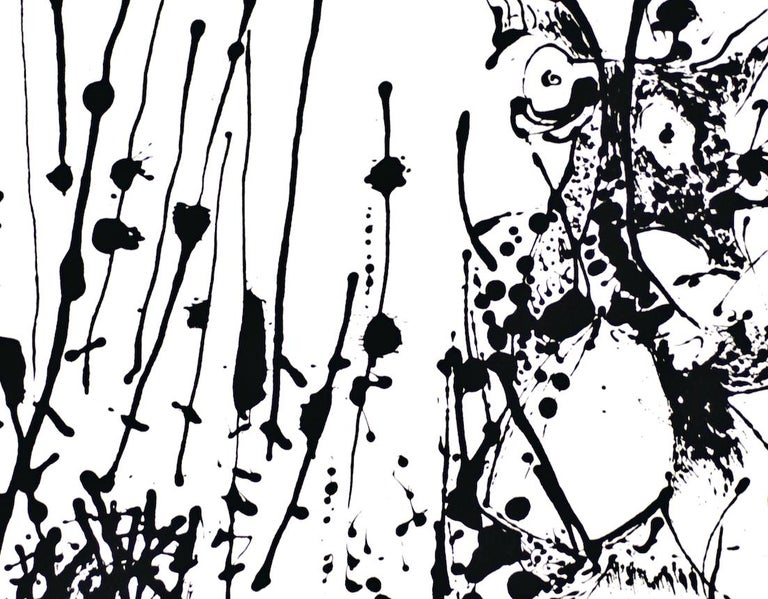 Untitled - Expression no. 1 - Original Serigraph After Jackson Pollock - 1964 For Sale 2