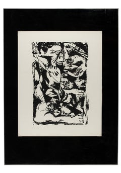 Senza Titolo - Espressione n. 2 - Serigrafia (after) Jackson Pollock - 1964