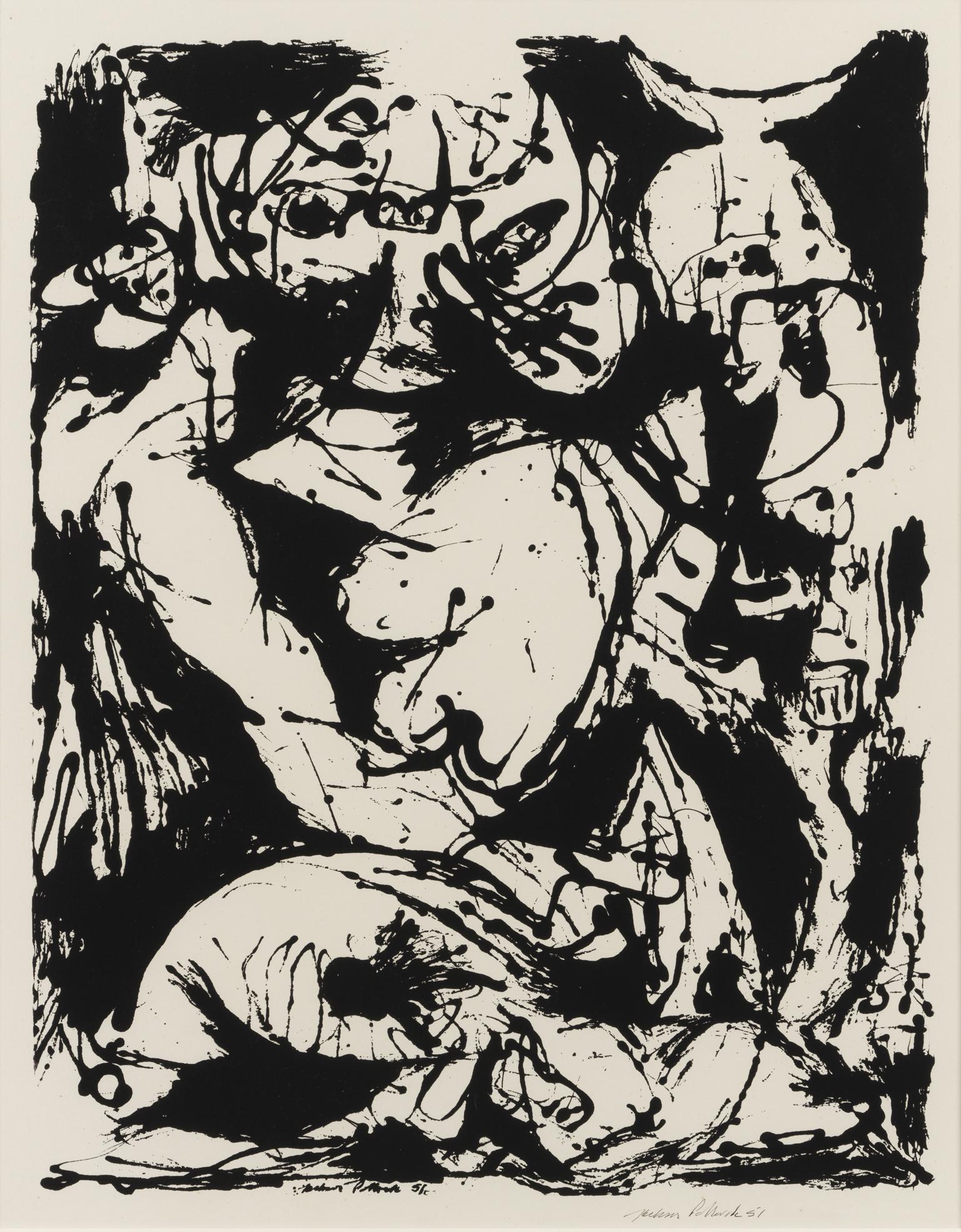 Where can I see Jackson Pollock paintings?