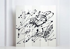 Jackson Pollock White Screen by Dino Gavina and Kazuhide Takahama