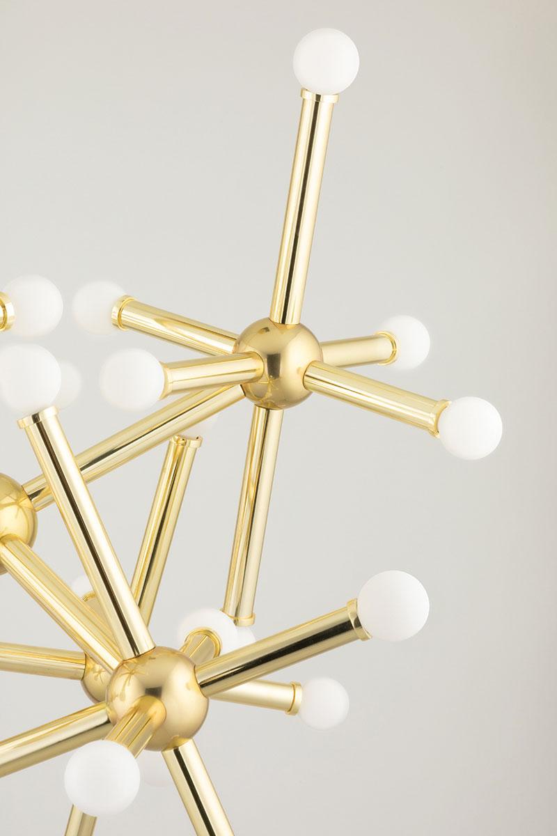 Mid-Century Modern Jackstone Chandelier For Sale