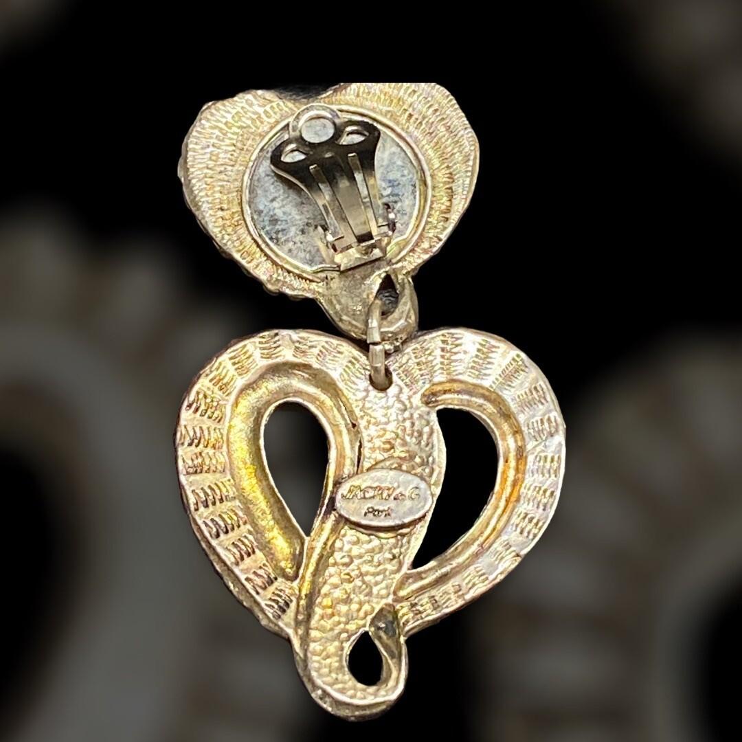 JACKY DE G vintage earrings In Good Condition For Sale In BÈGLES, FR