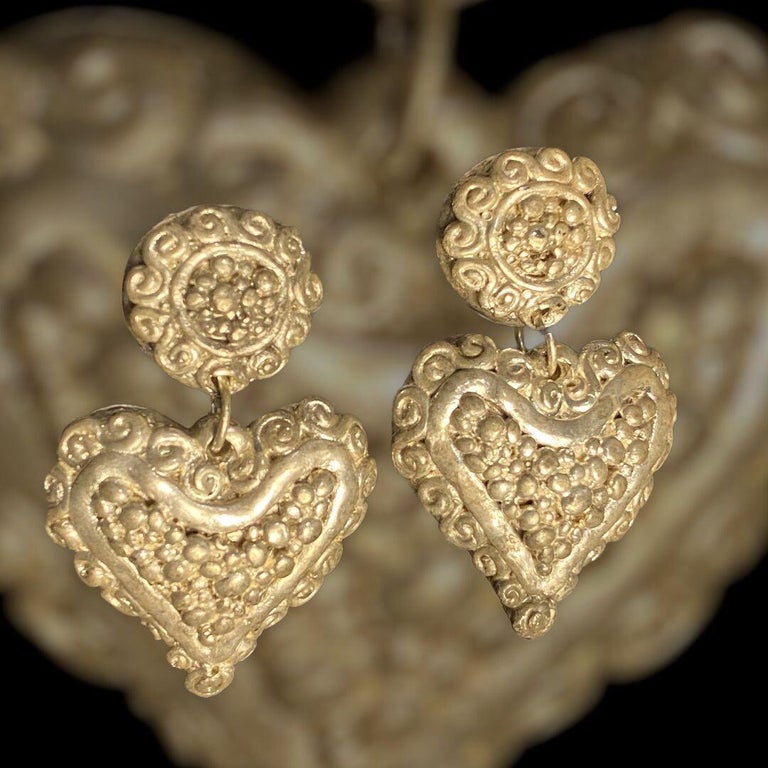 Broche Vintage Jacky De G Paris En Résine Dorée Avec Cristal - Bijou Couture Rétro