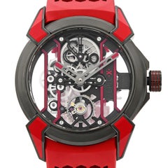 Jacob and Co. Epic X Skeleton Titanium Red Hand-Wind Mens Watch EX100.21.RR.PY.A