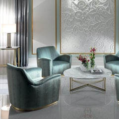 Fauteuil Jacob Azure