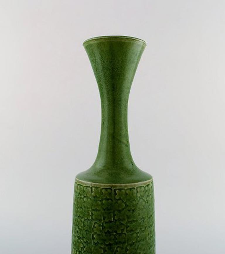 Scandinavian Modern Jacob Bang for Arne Bang, Large Stoneware Vase, 1960s