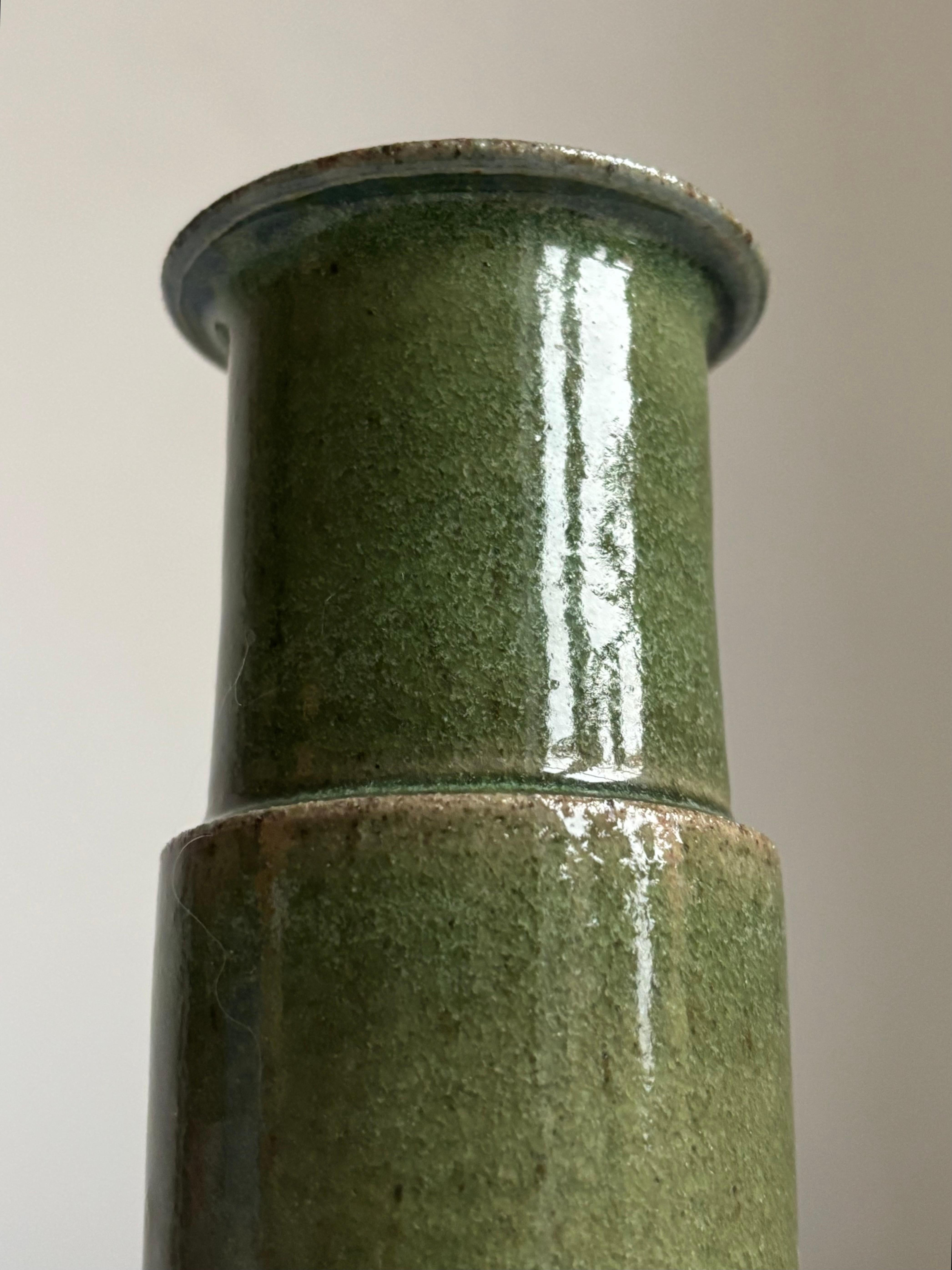 Jacob Bang for Arne Bang Slender Modernist Vase, 1960s in vendita 3