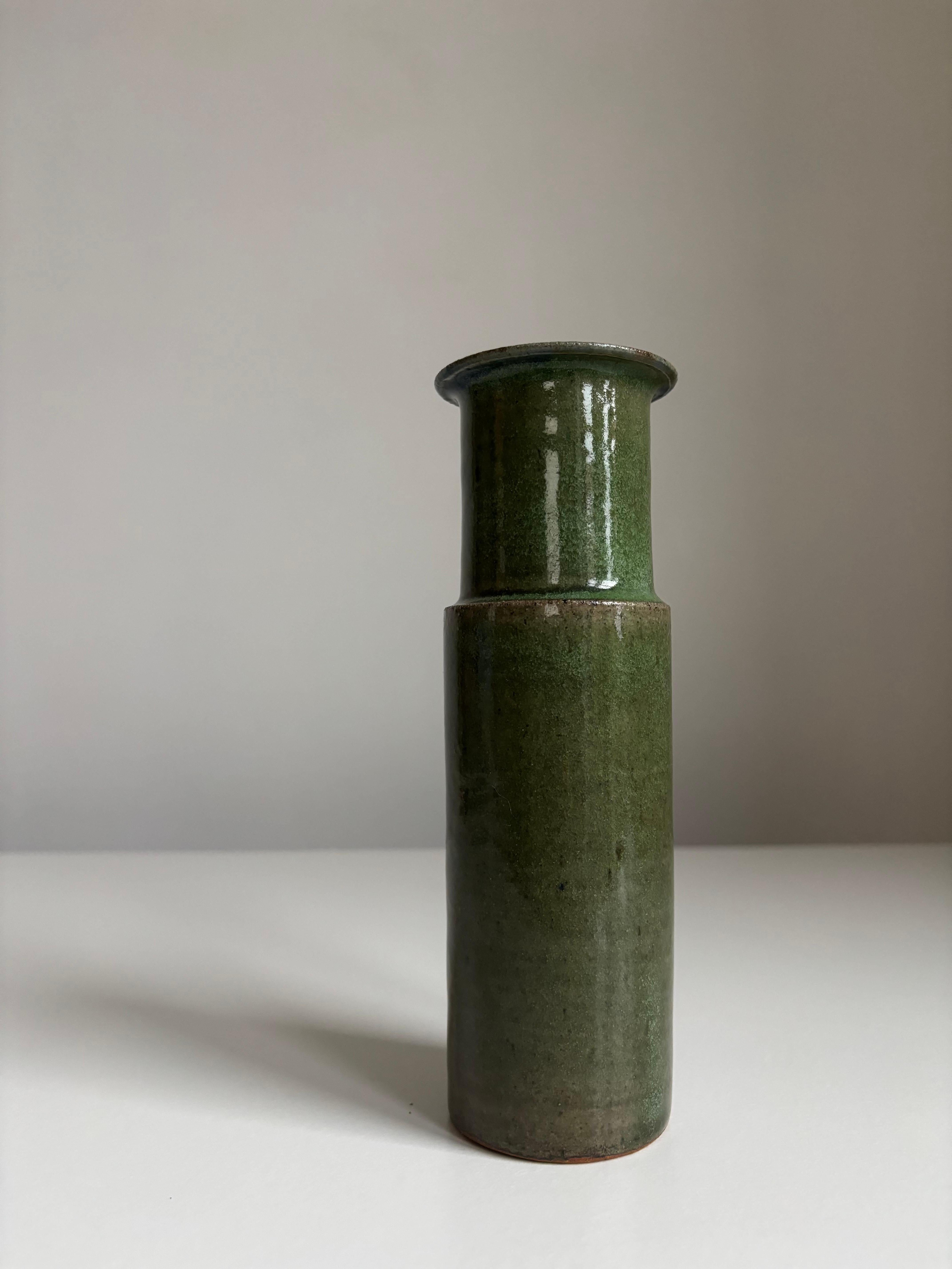 Jacob Bang for Arne Bang Slender Modernist Vase, 1960s in vendita 1