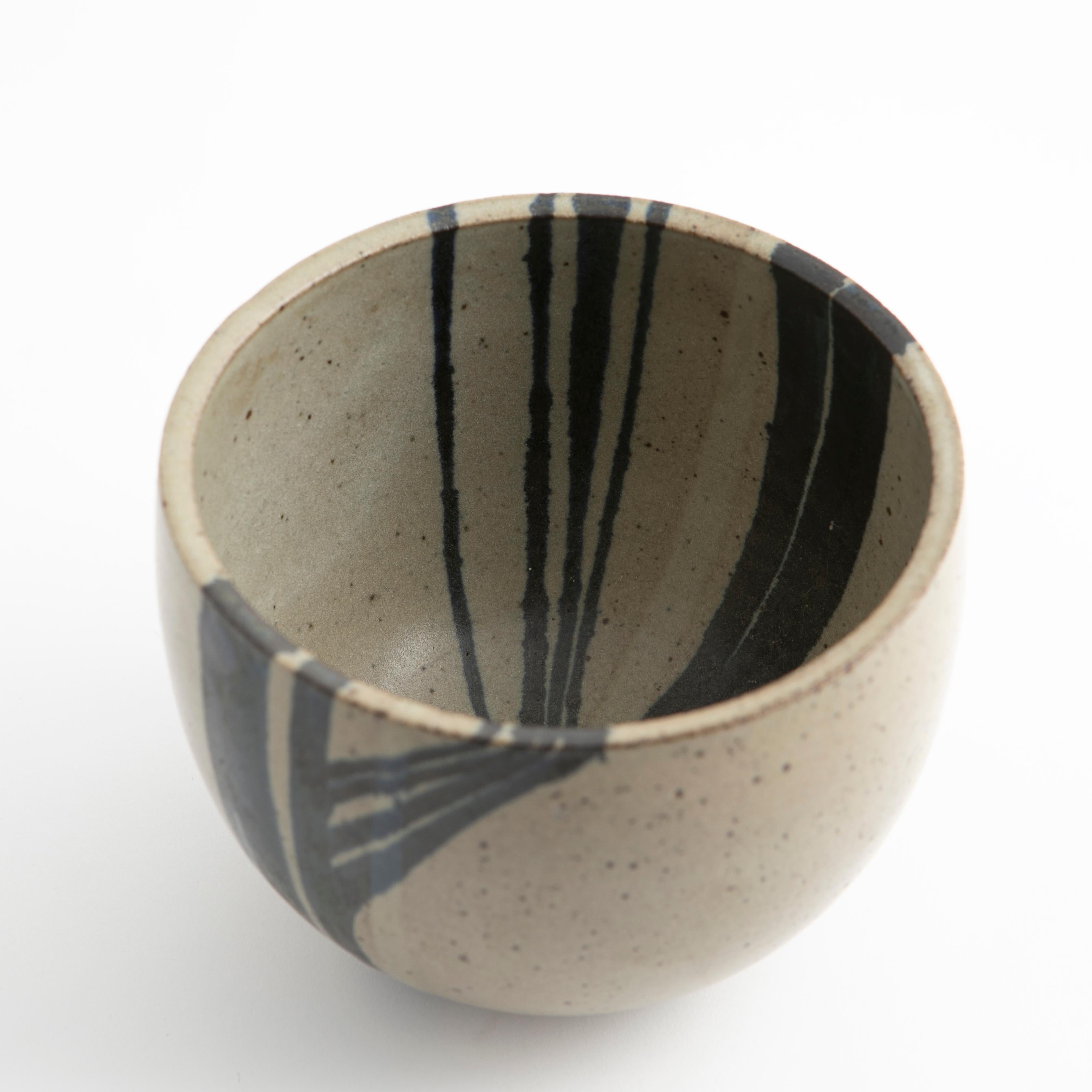 Danish Jacob Bang Stoneware Bowl For Sale