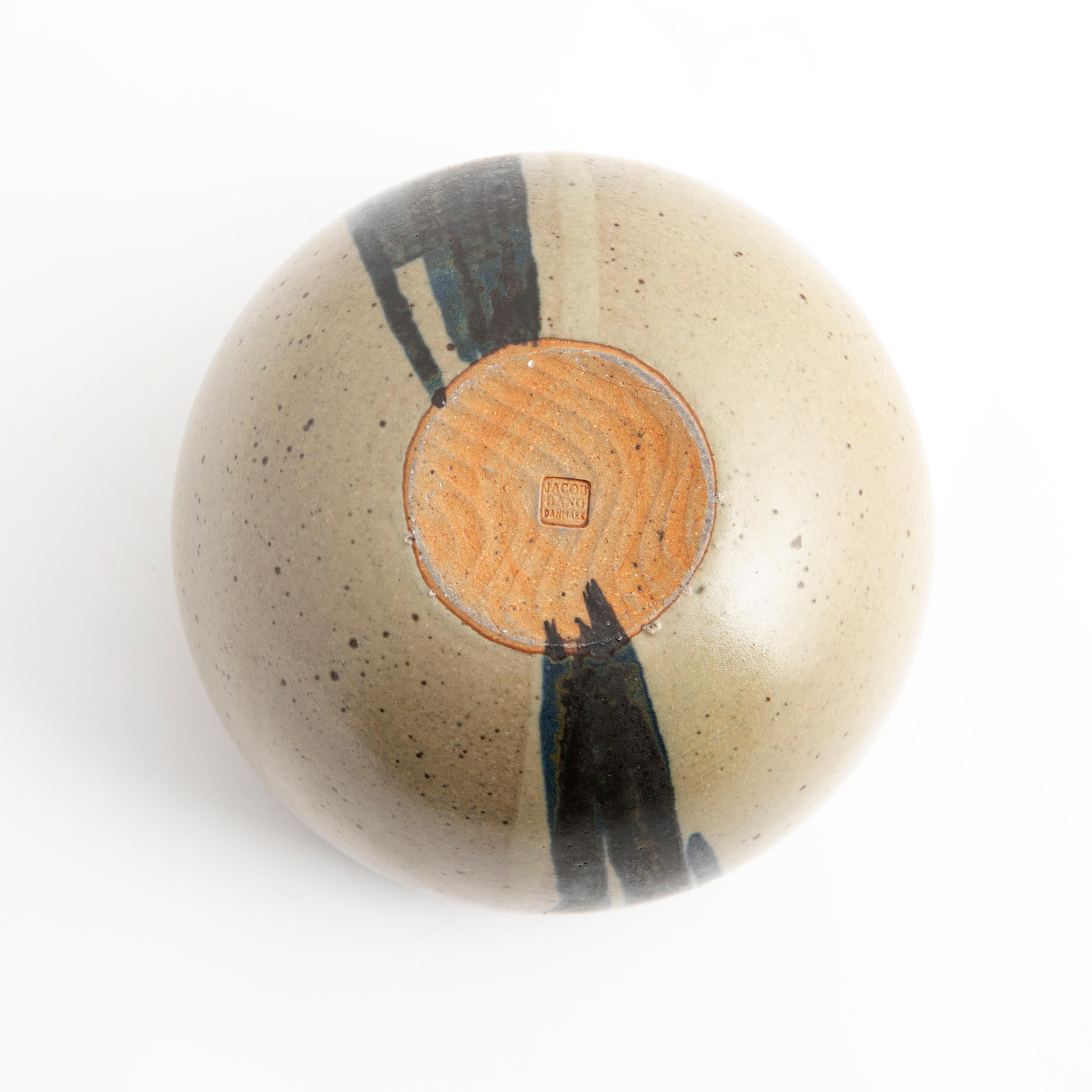 Ceramic Jacob Bang Stoneware Bowl For Sale