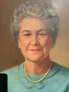 Listed American Artist Jacob Binder (1887-1984), oil painting, Portrait, 1969