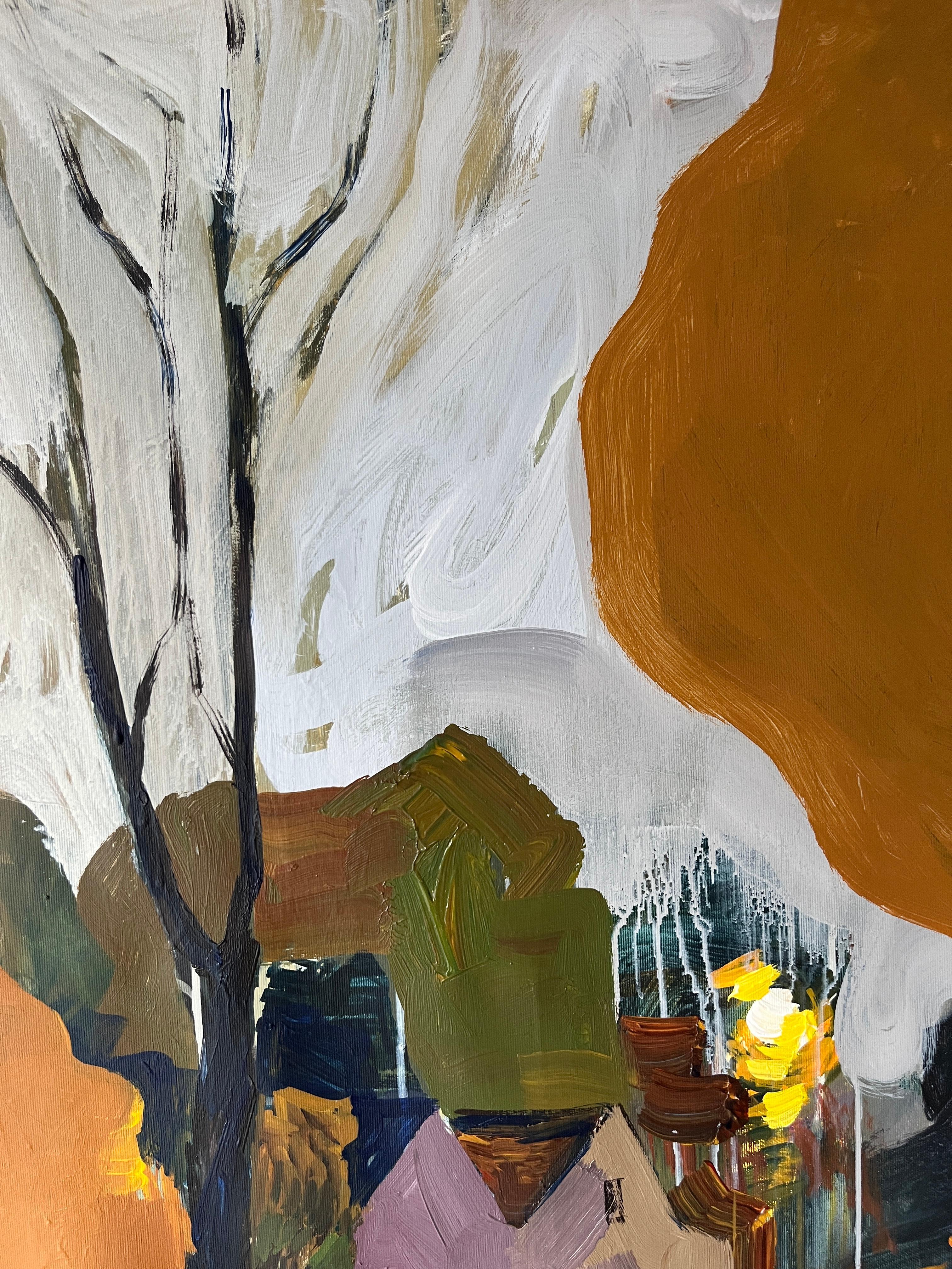 Herbstabend (Zeitgenössisch), Painting, von Jacob Burda 