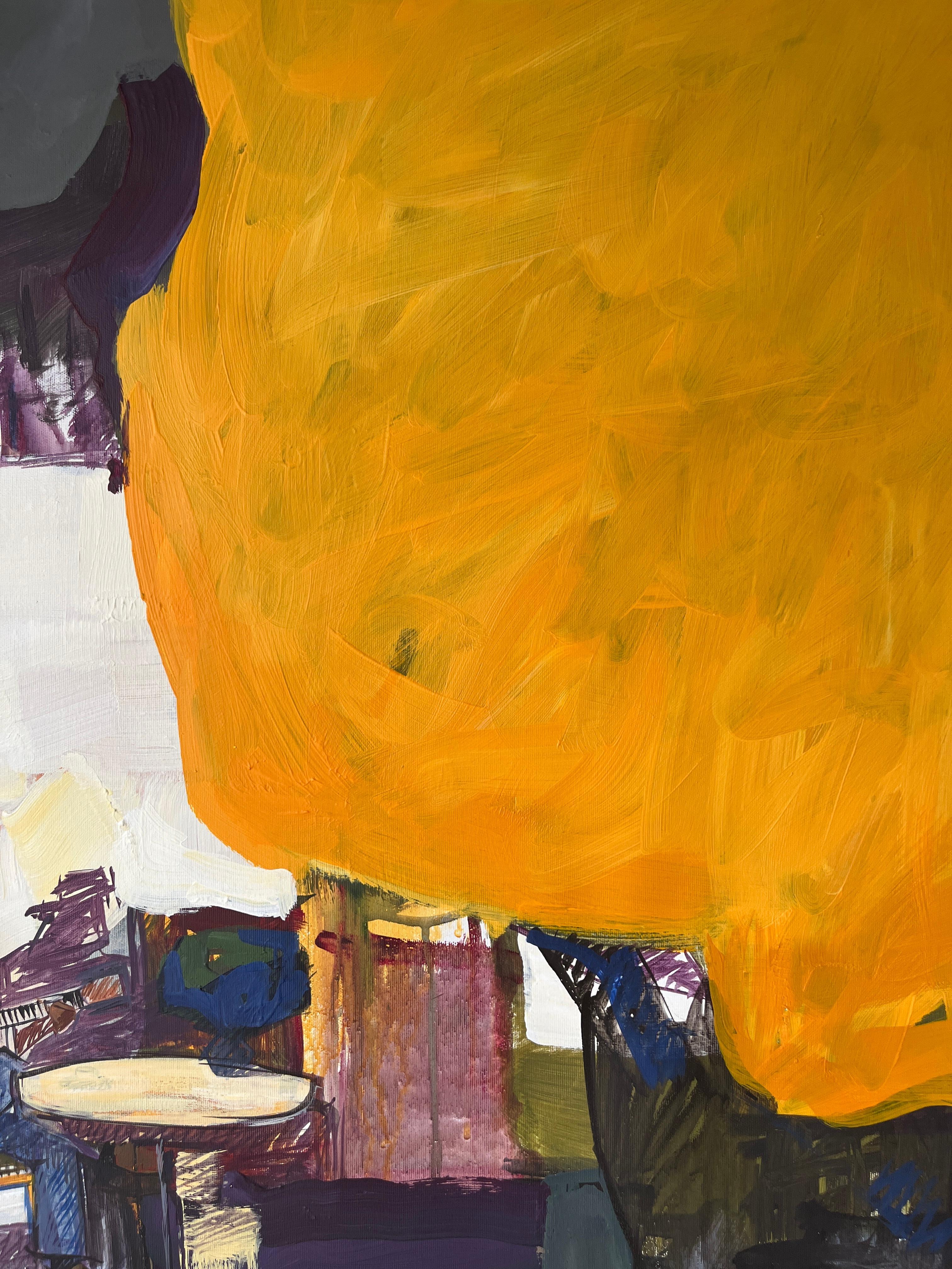 Melodia d'autunno - Painting Contemporaneo di Jacob Burda 