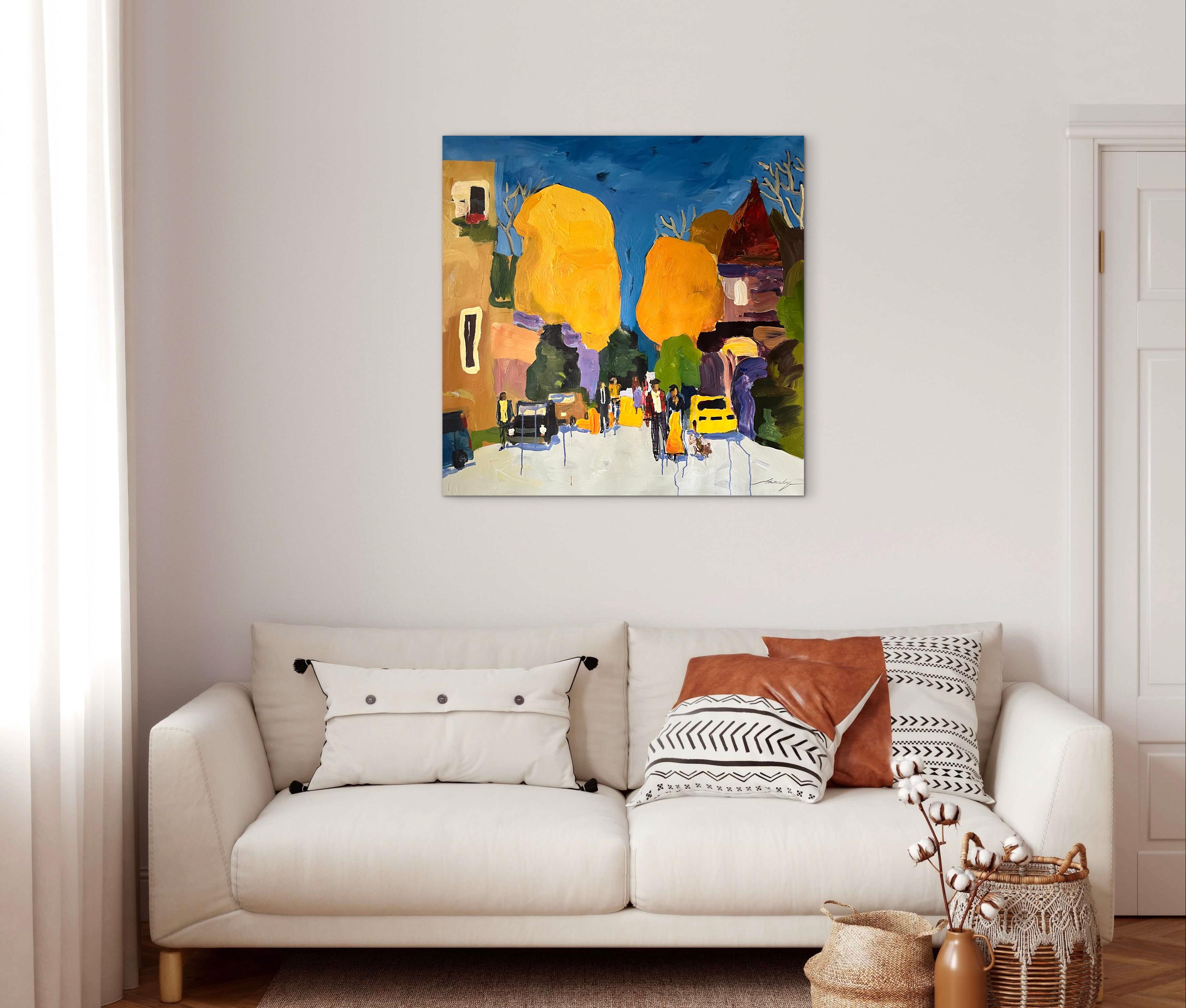 Goldene Straßen im Angebot 9