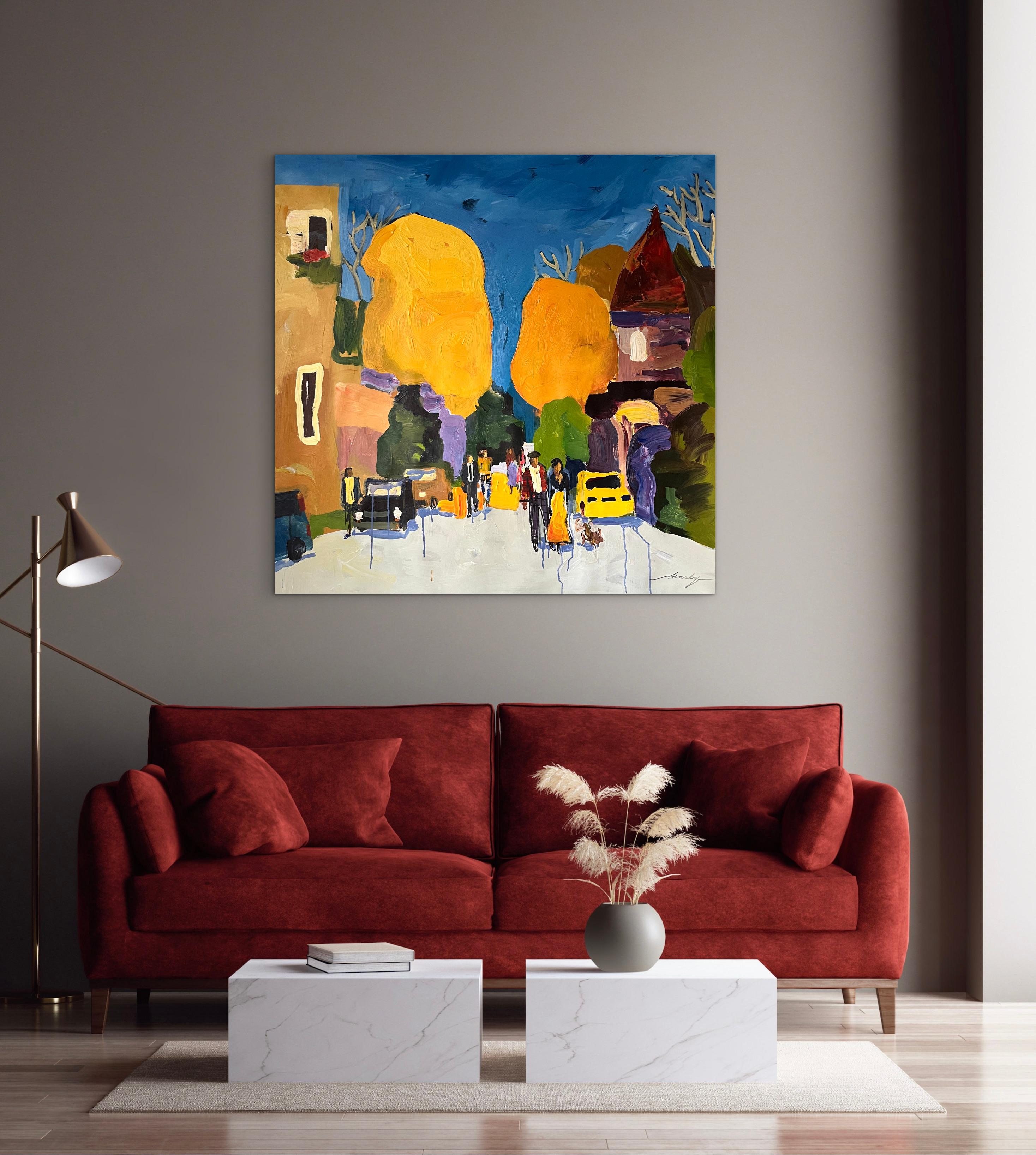 Goldene Straßen im Angebot 11