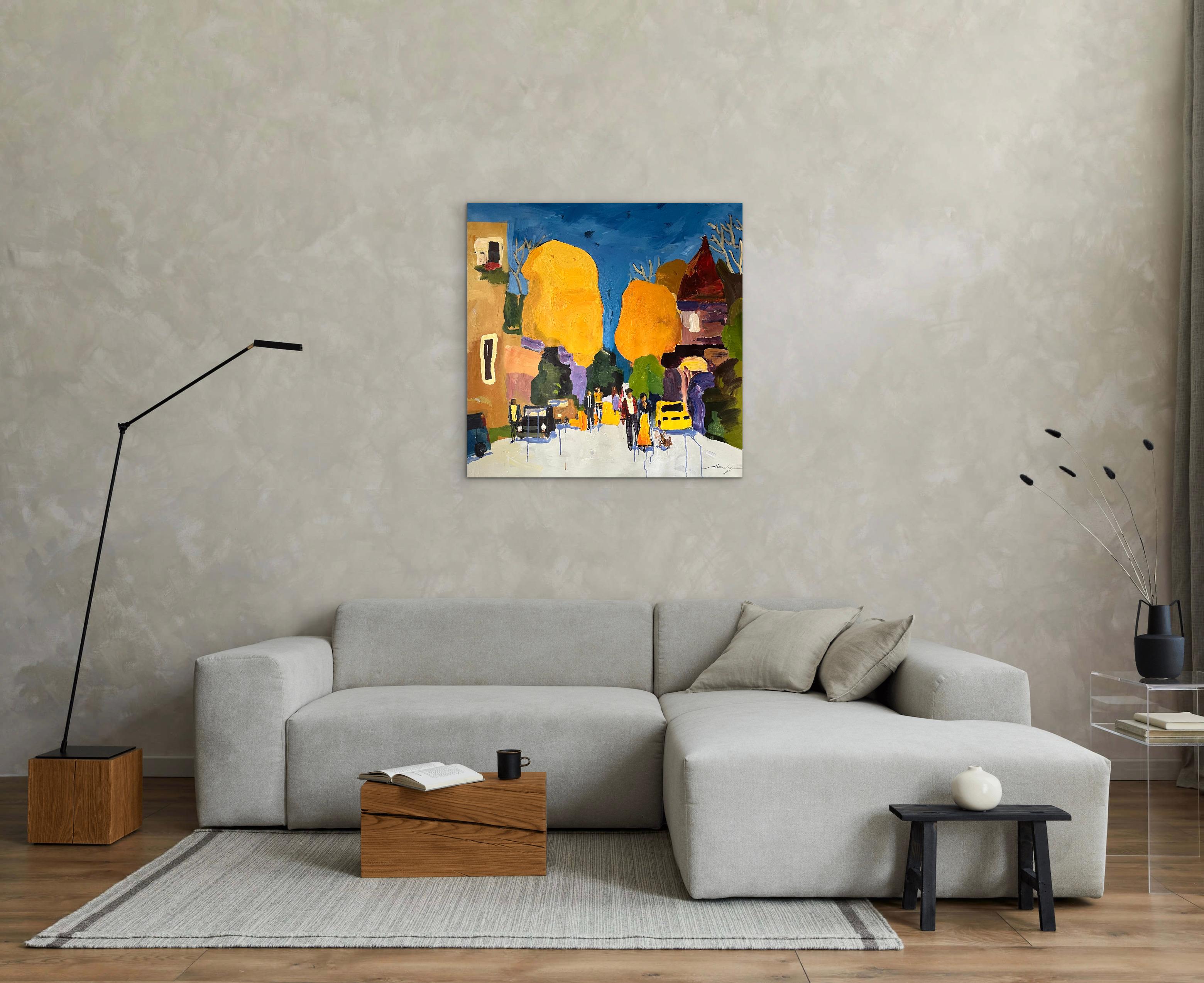 Goldene Straßen im Angebot 14