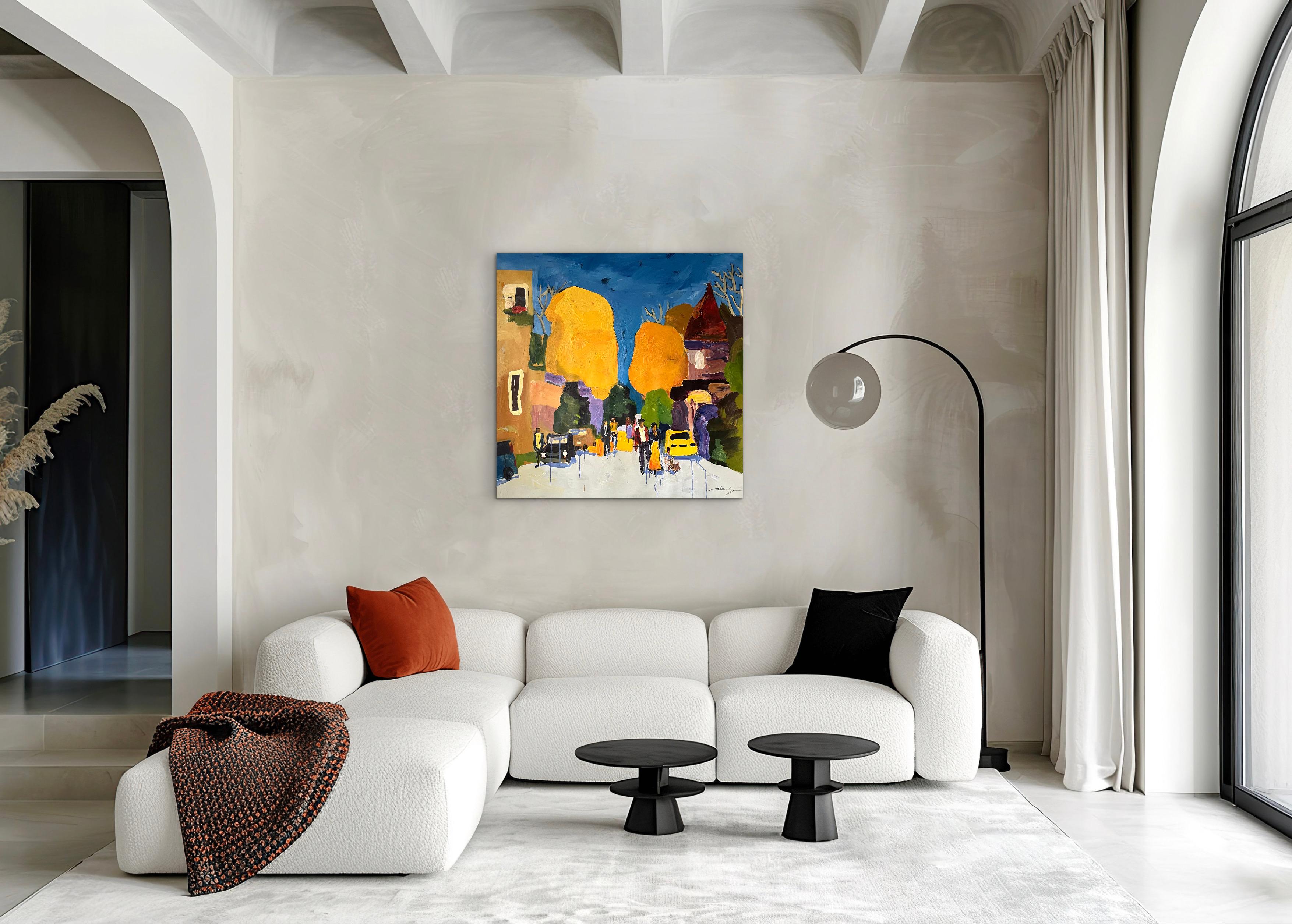 Goldene Straßen im Angebot 15