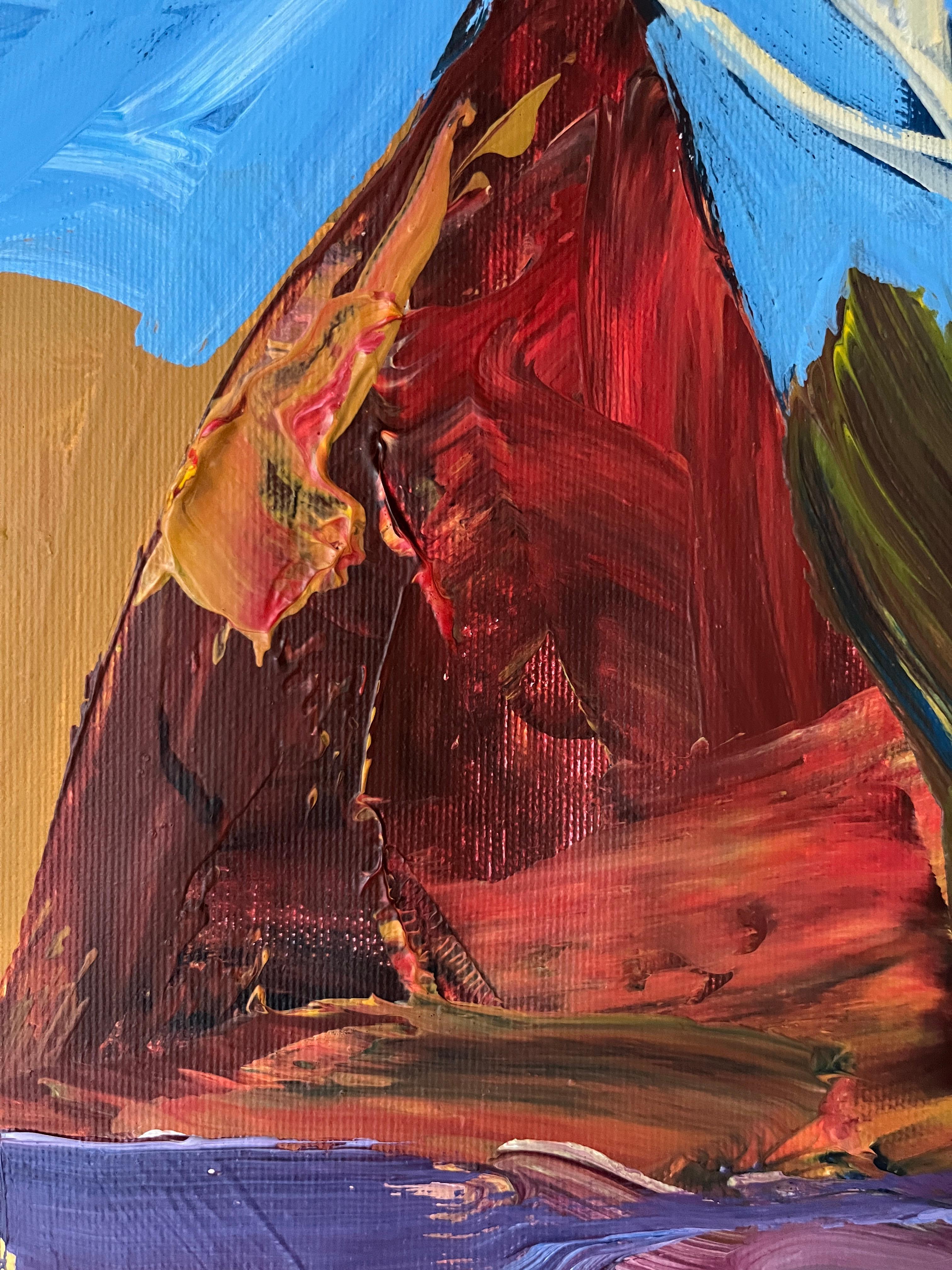 Im warmen Nachmittagslicht leuchtet die Stadt mit goldenen Bäumen und ruhiger Bewegung.
Die Menschen flanieren, unterhalten sich und teilen den Rhythmus des Tages - jeder Schritt spiegelt die Freude der Menschen wider.
Die kräftigen Gelbtöne und der