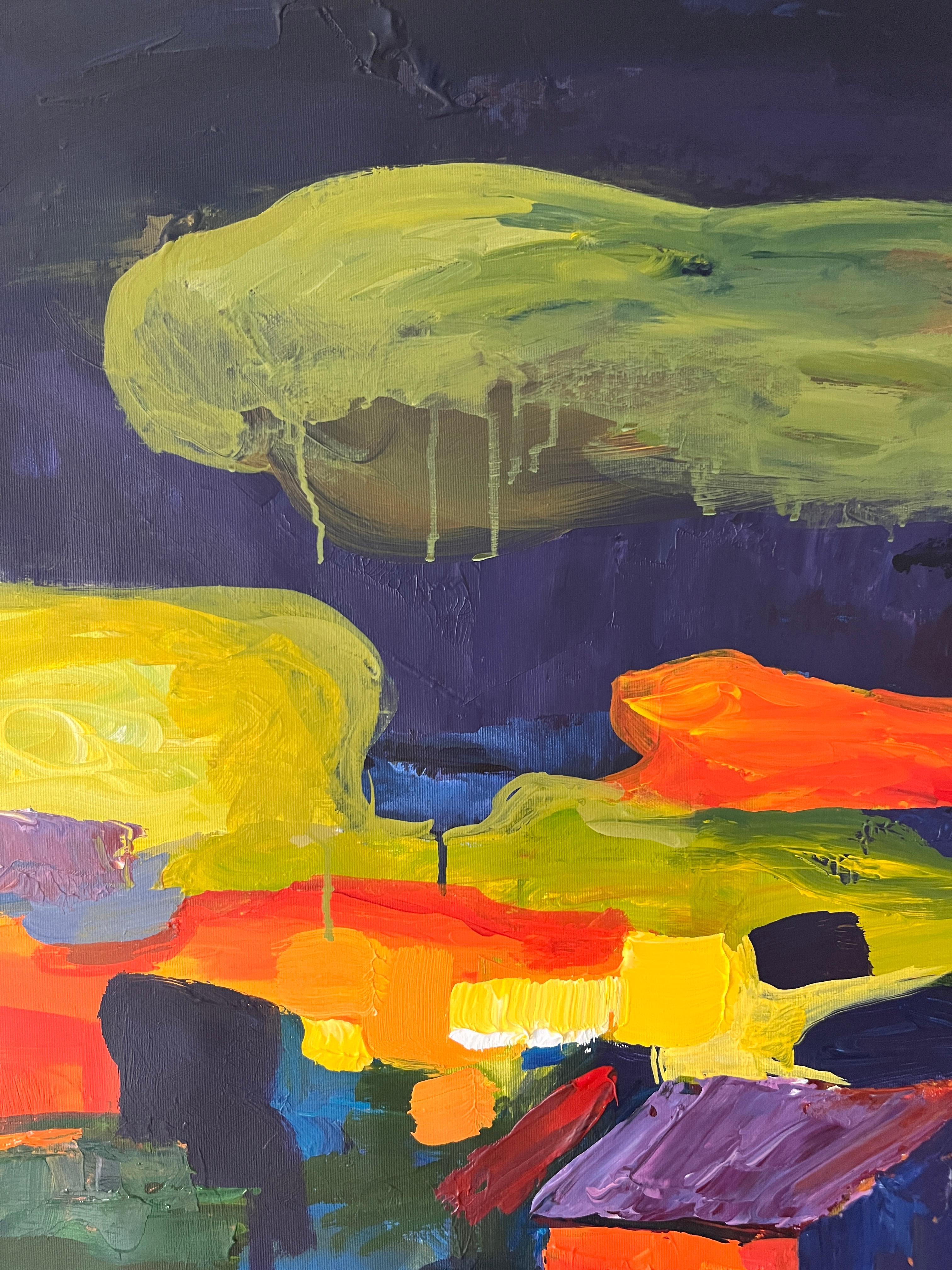 Light After the Rain - Contemporary Painting by Jacob Burda 