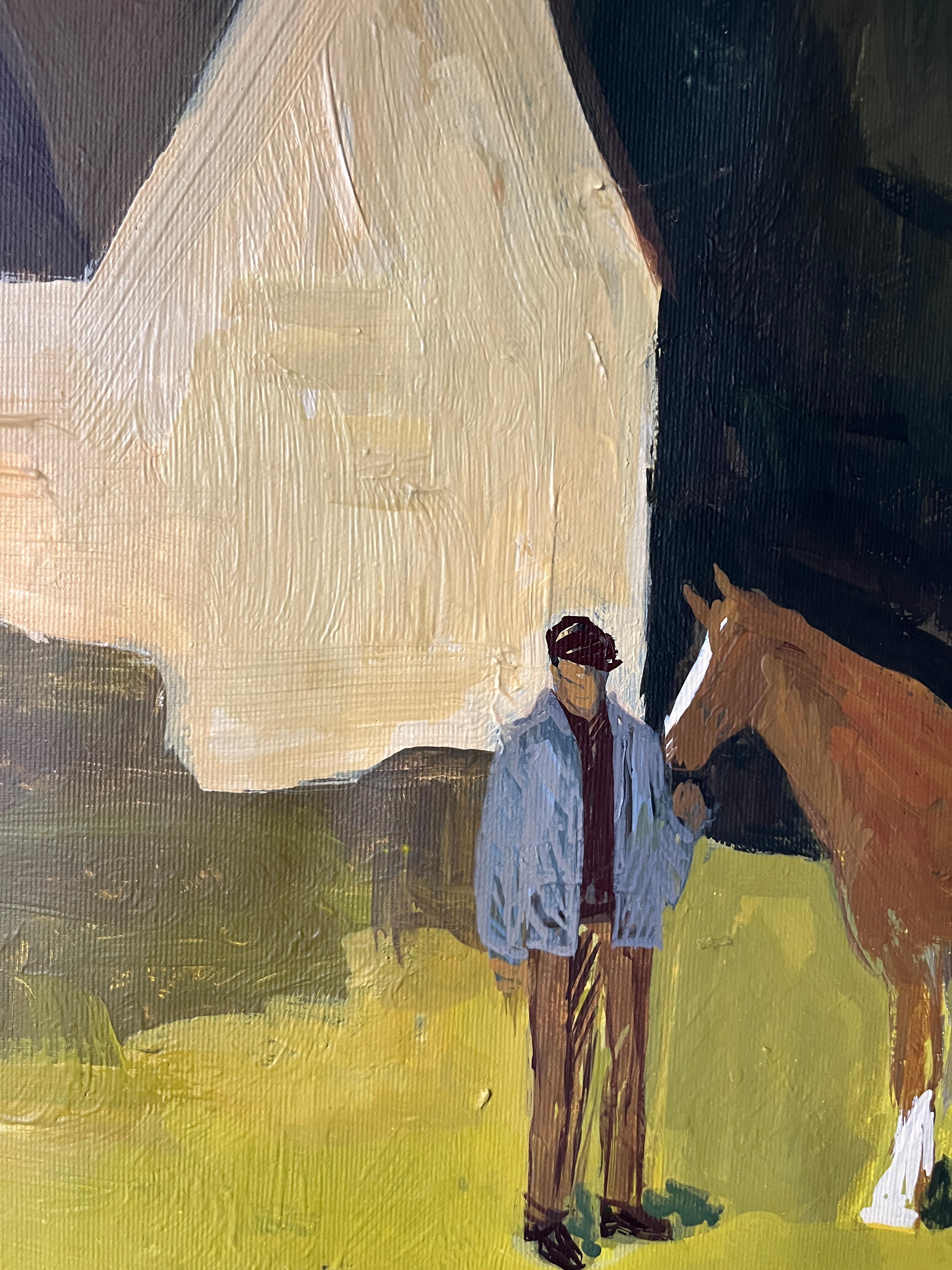 Ein Fest der alltäglichen Momente - ruhig, warm und zutiefst menschlich.
Dieses Gemälde fängt den sanften Rhythmus des Daseins ein, wo Licht auf Stille trifft und gewöhnliche Szenen zeitlos werden.
Es geht darum, präsent zu sein - die Luft zu