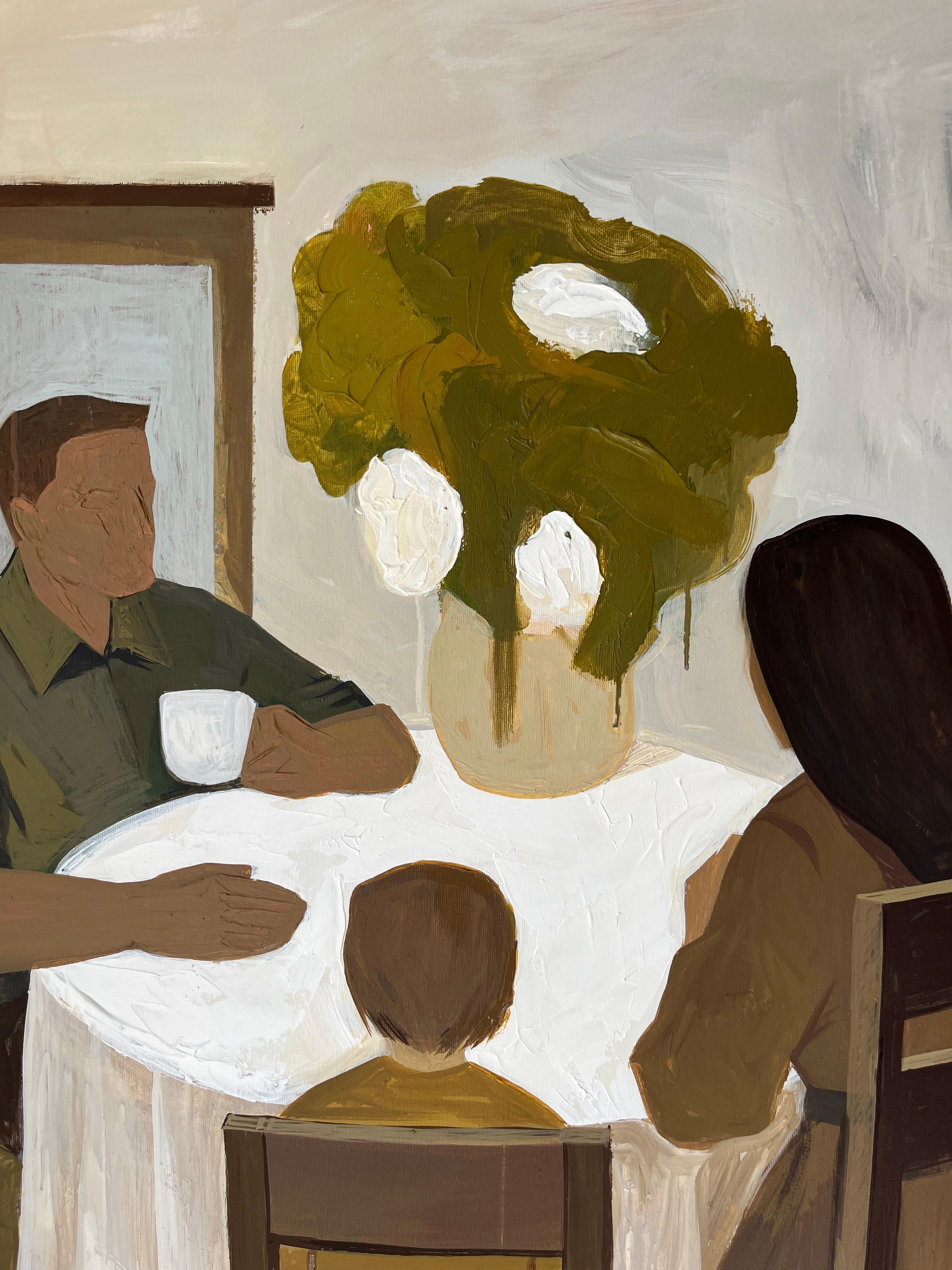 New Day - Contemporary Painting by Jacob Burda 