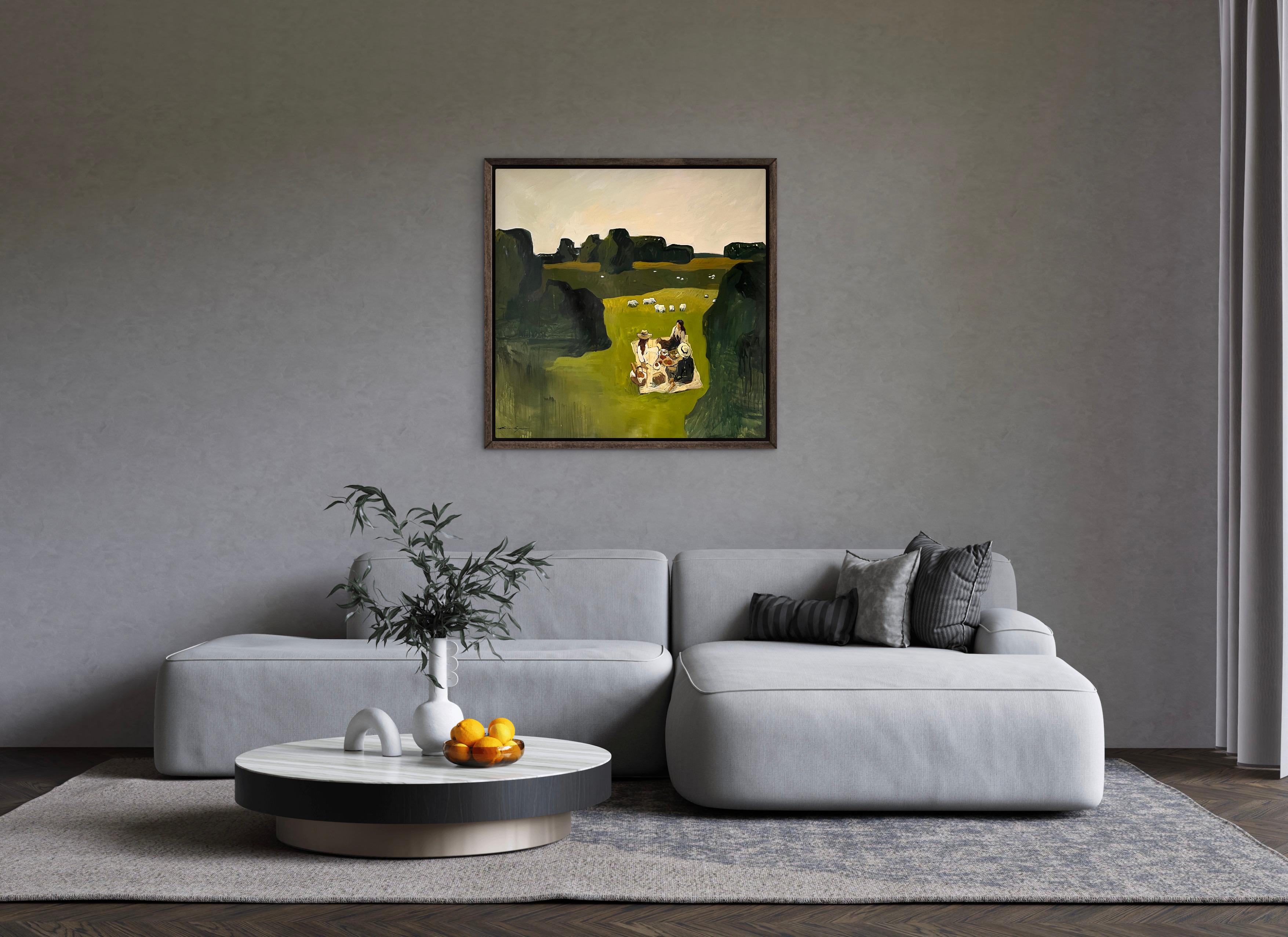 Picnic in the Green Valley im Angebot 5