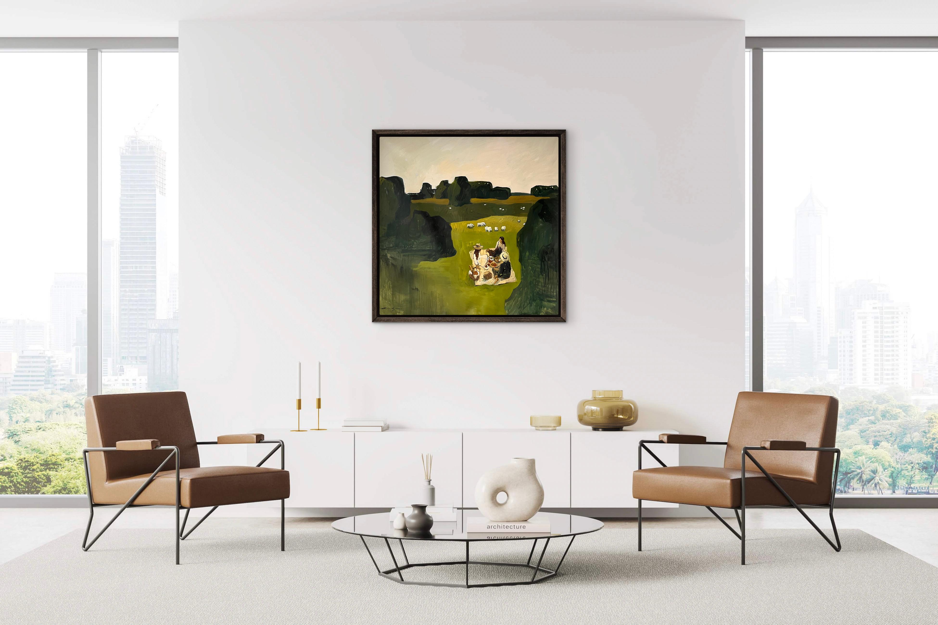 Picnic in the Green Valley im Angebot 7