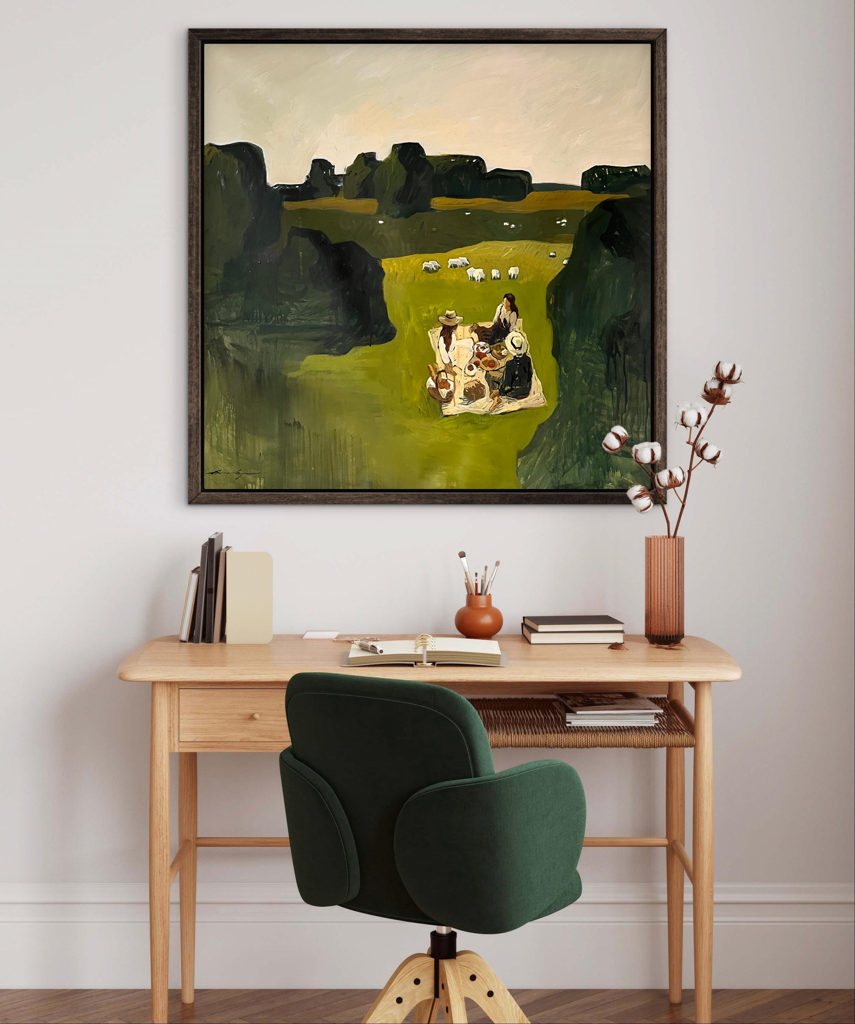 Picnic in the Green Valley im Angebot 8