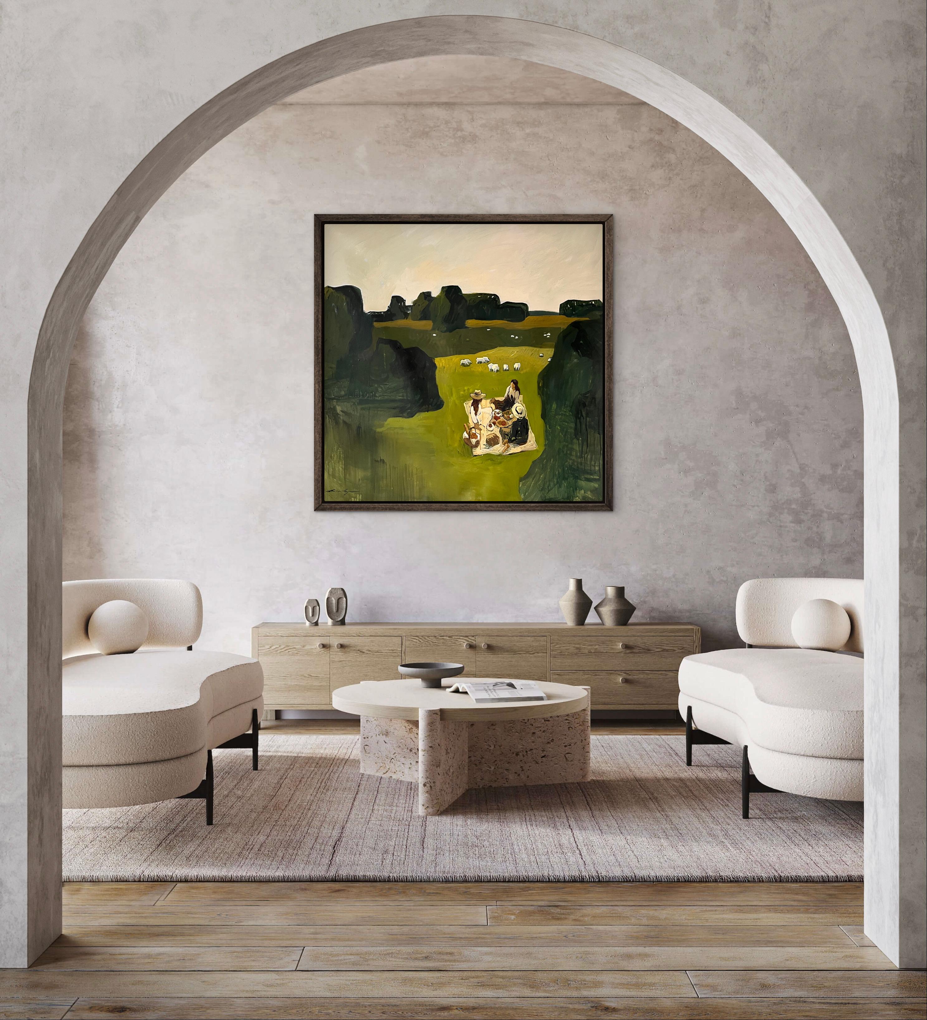 Picnic in the Green Valley im Angebot 9