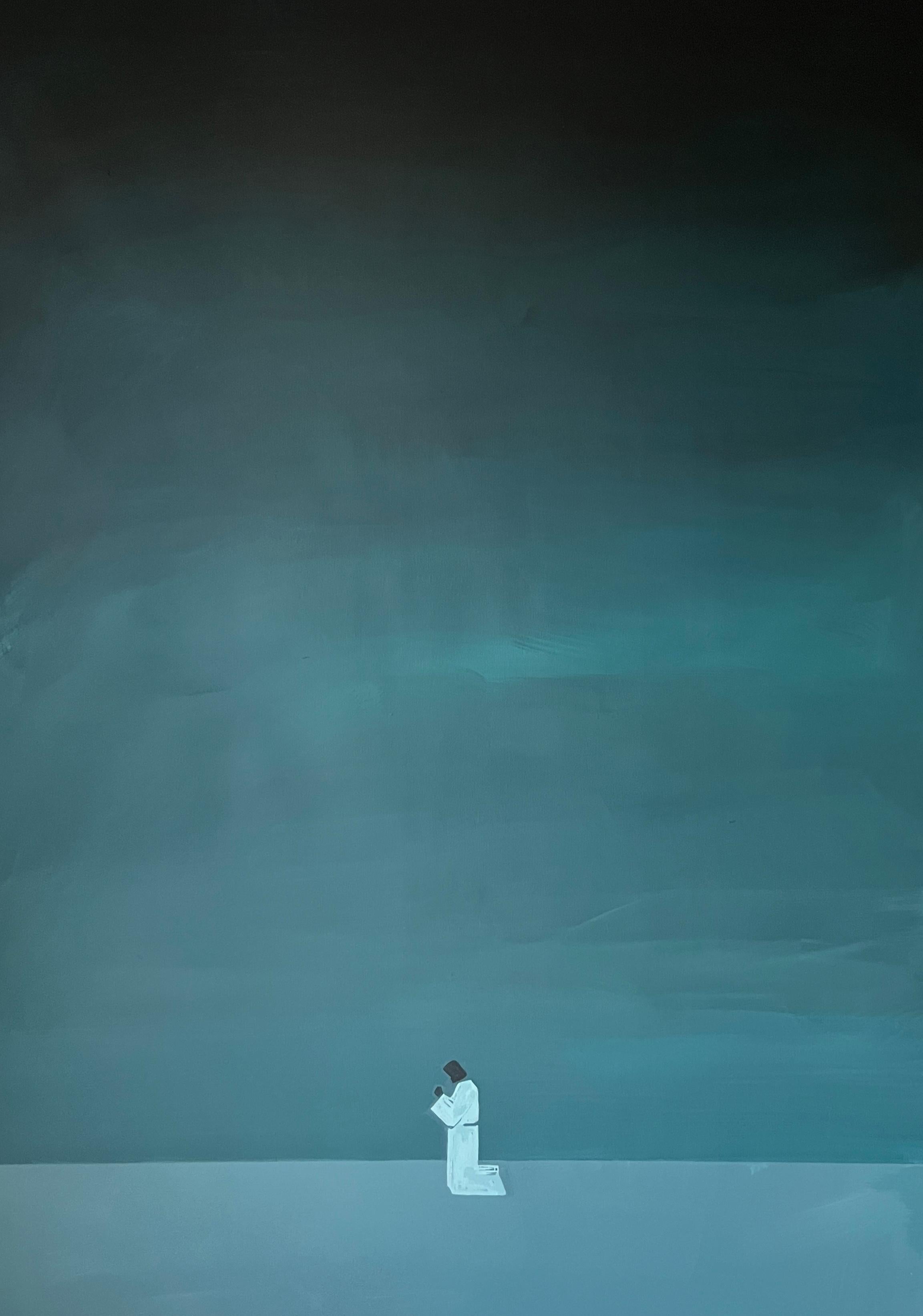 Jacob Burda  Figurative Painting - Prayer