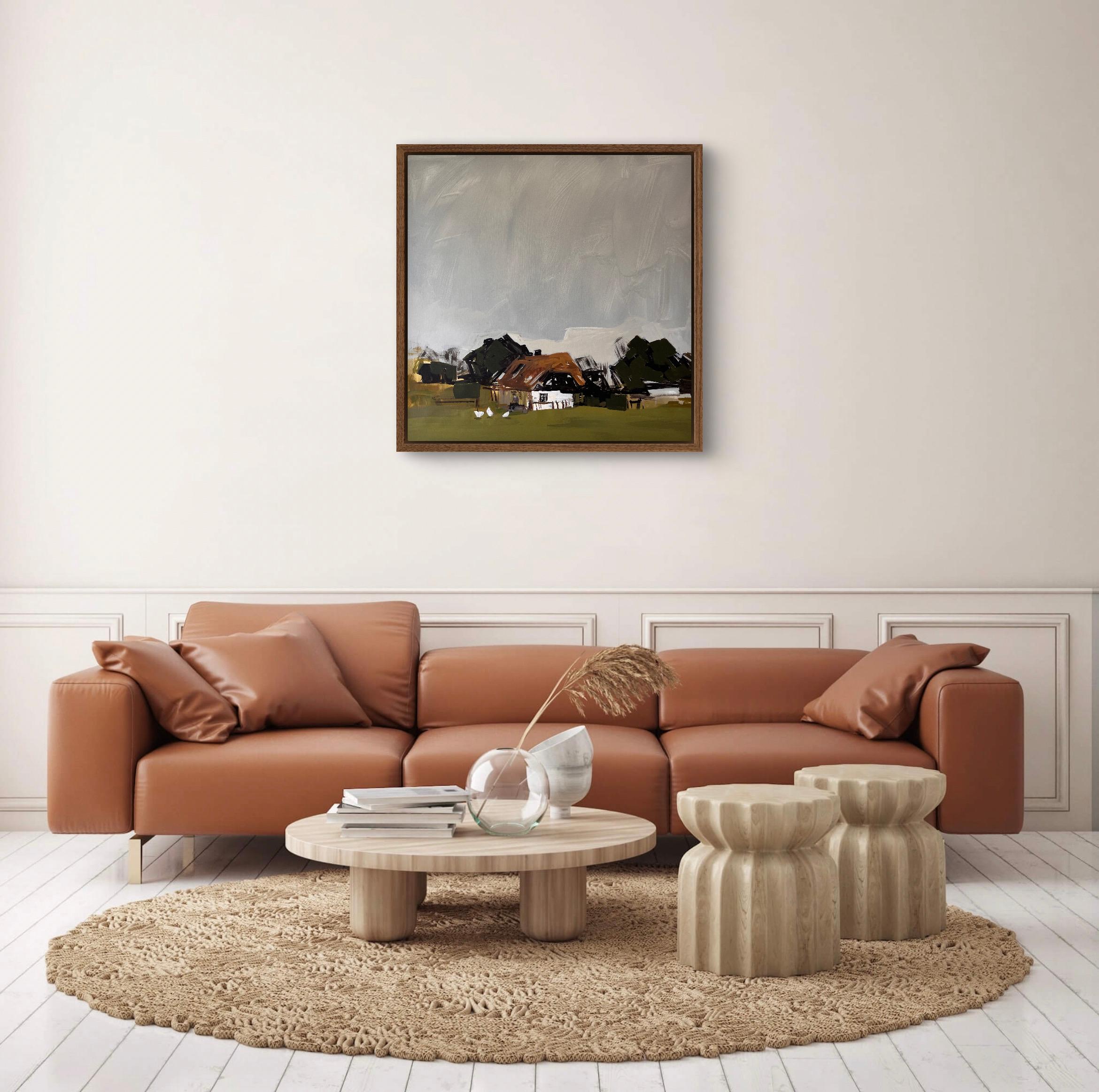 Quiet Evening - Painting by Jacob Burda 