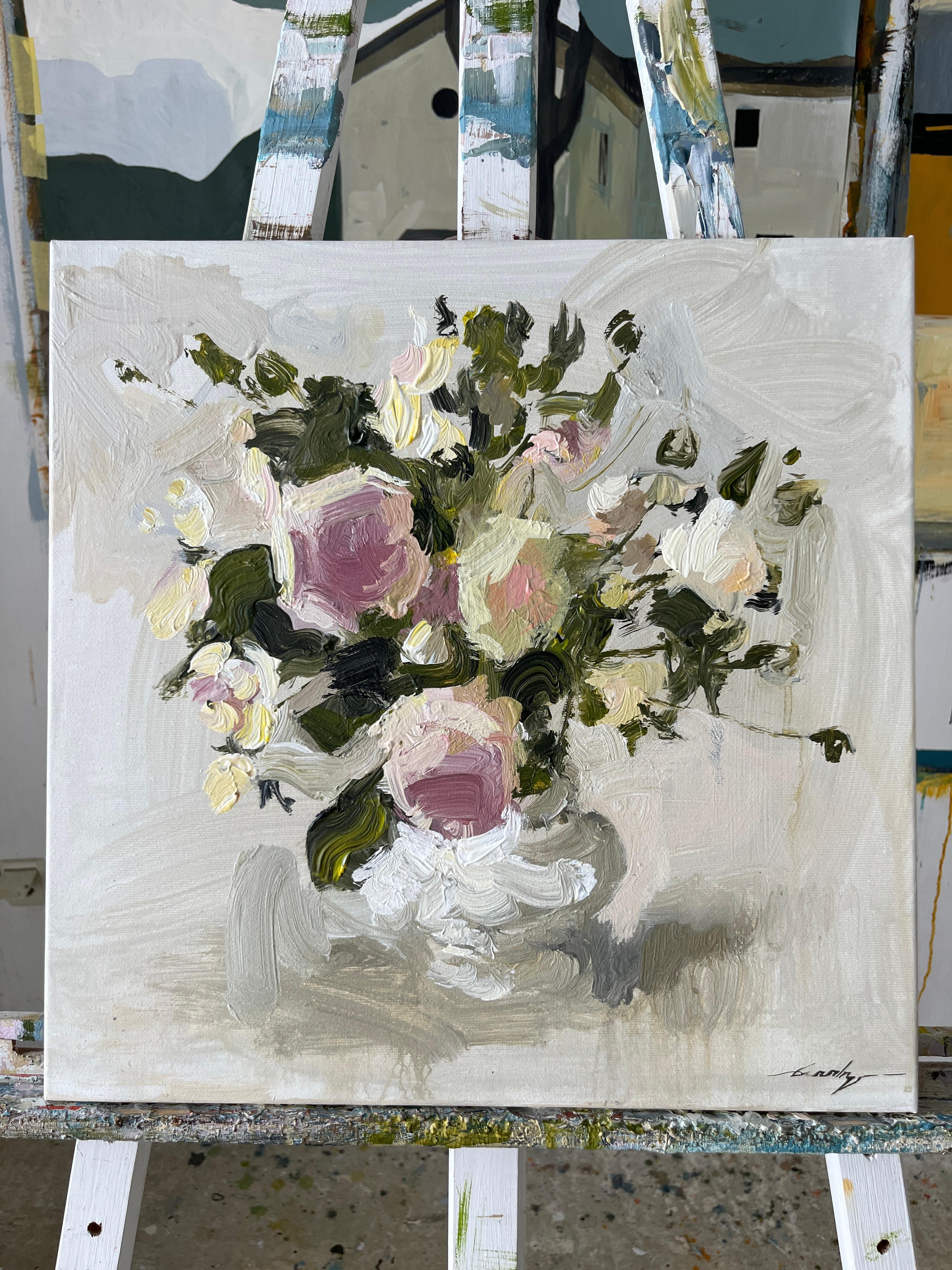 Roses - Painting by Jacob Burda 