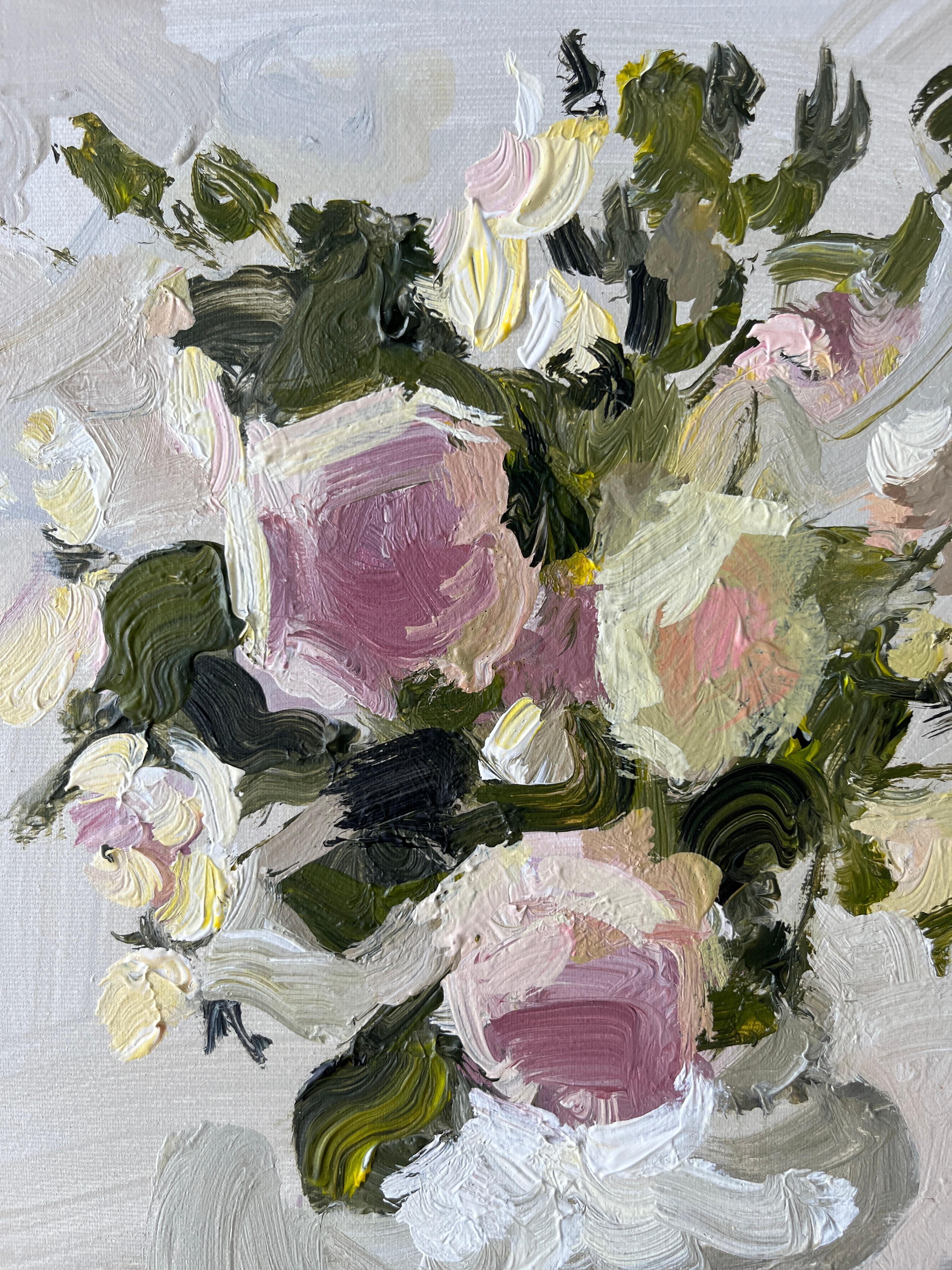 Roses - Contemporary Painting by Jacob Burda 