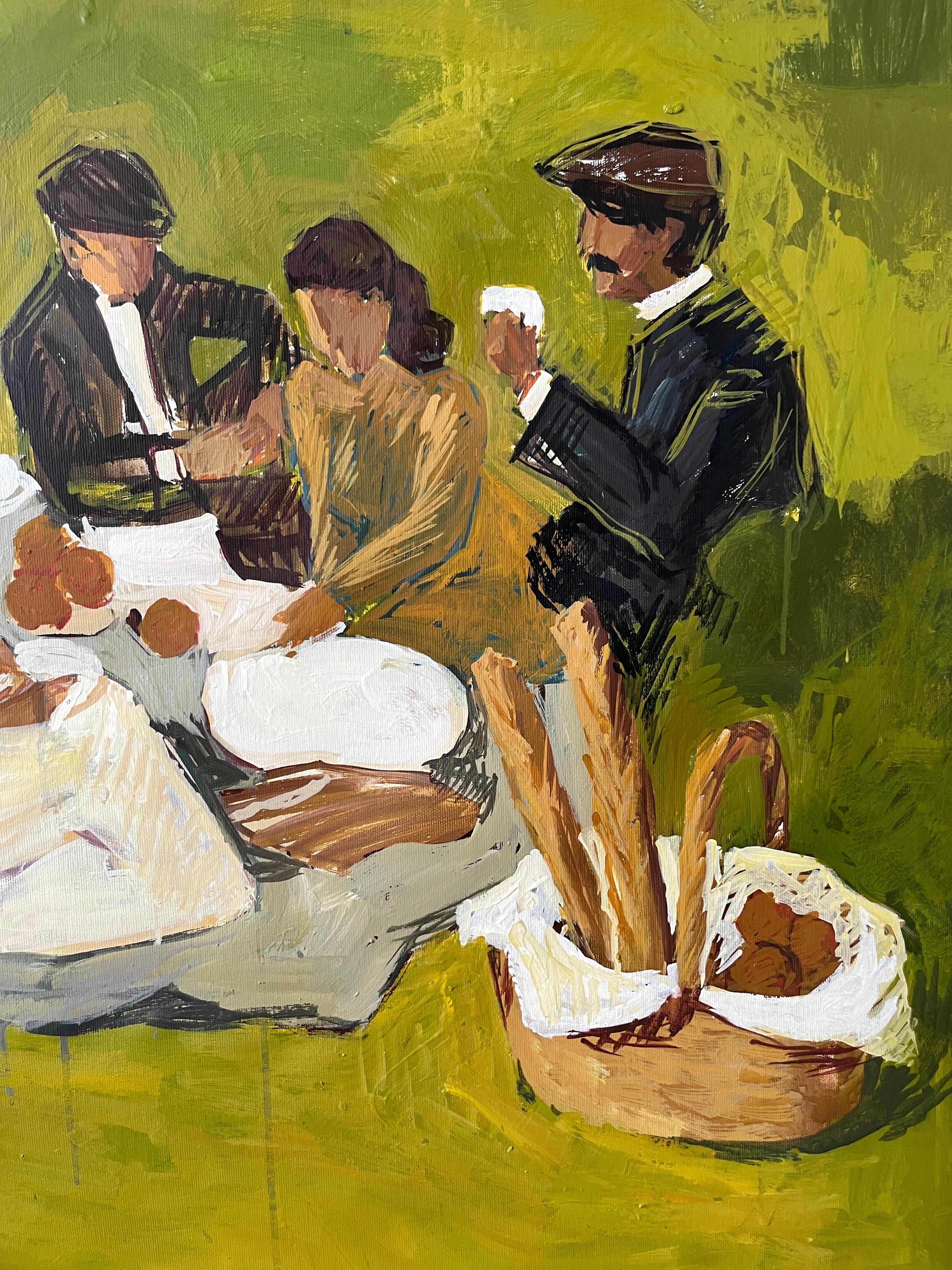 Stories of a Summer Day - Painting by Jacob Burda 