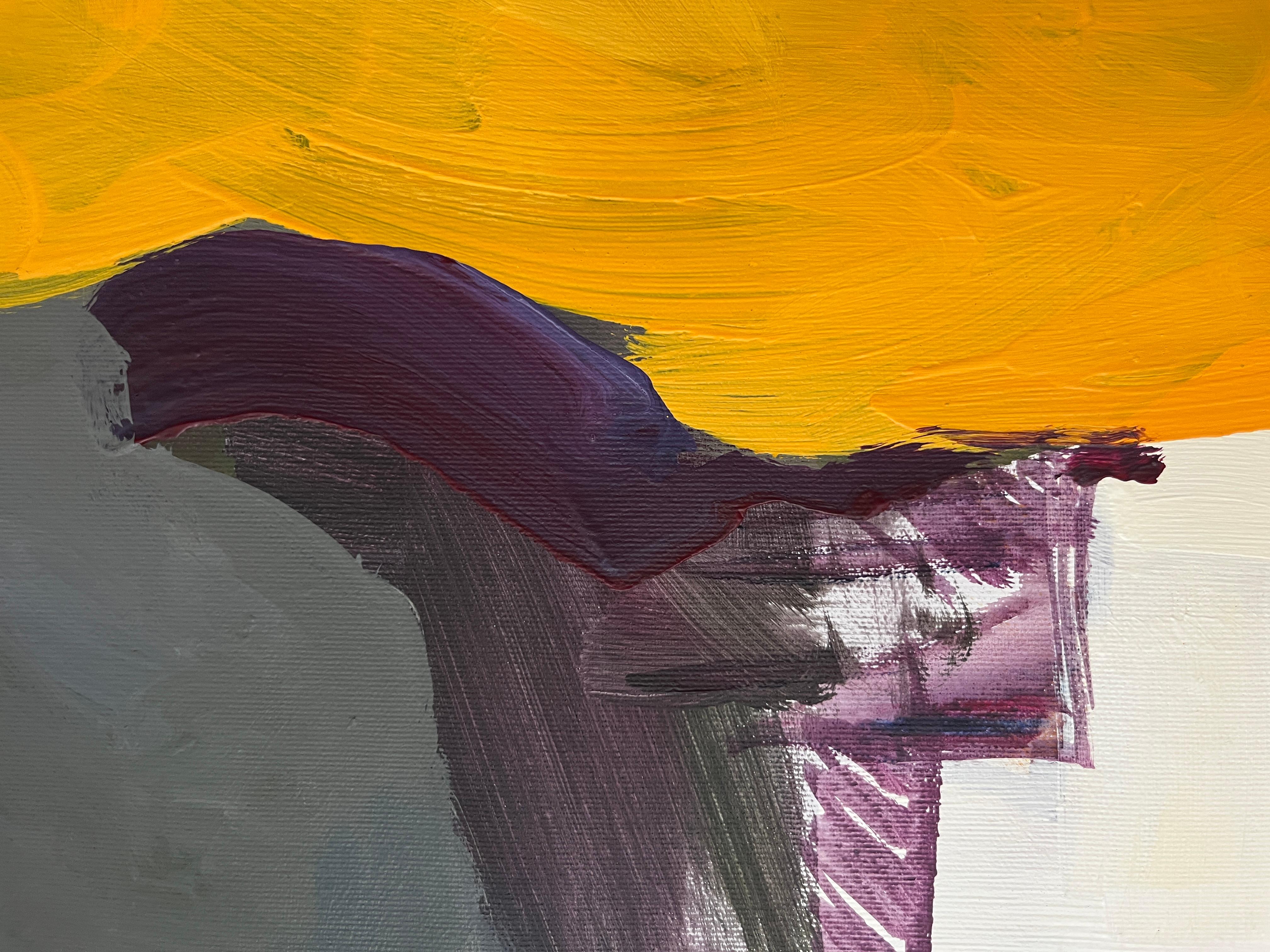 Stroll Through the Evening City - Painting by Jacob Burda 